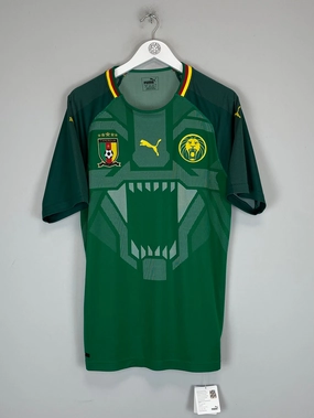 Stretch performance Non Restrictive Cut 2018/19 CAMEROON *BNWT* HOME SHIRT (L) PUMA