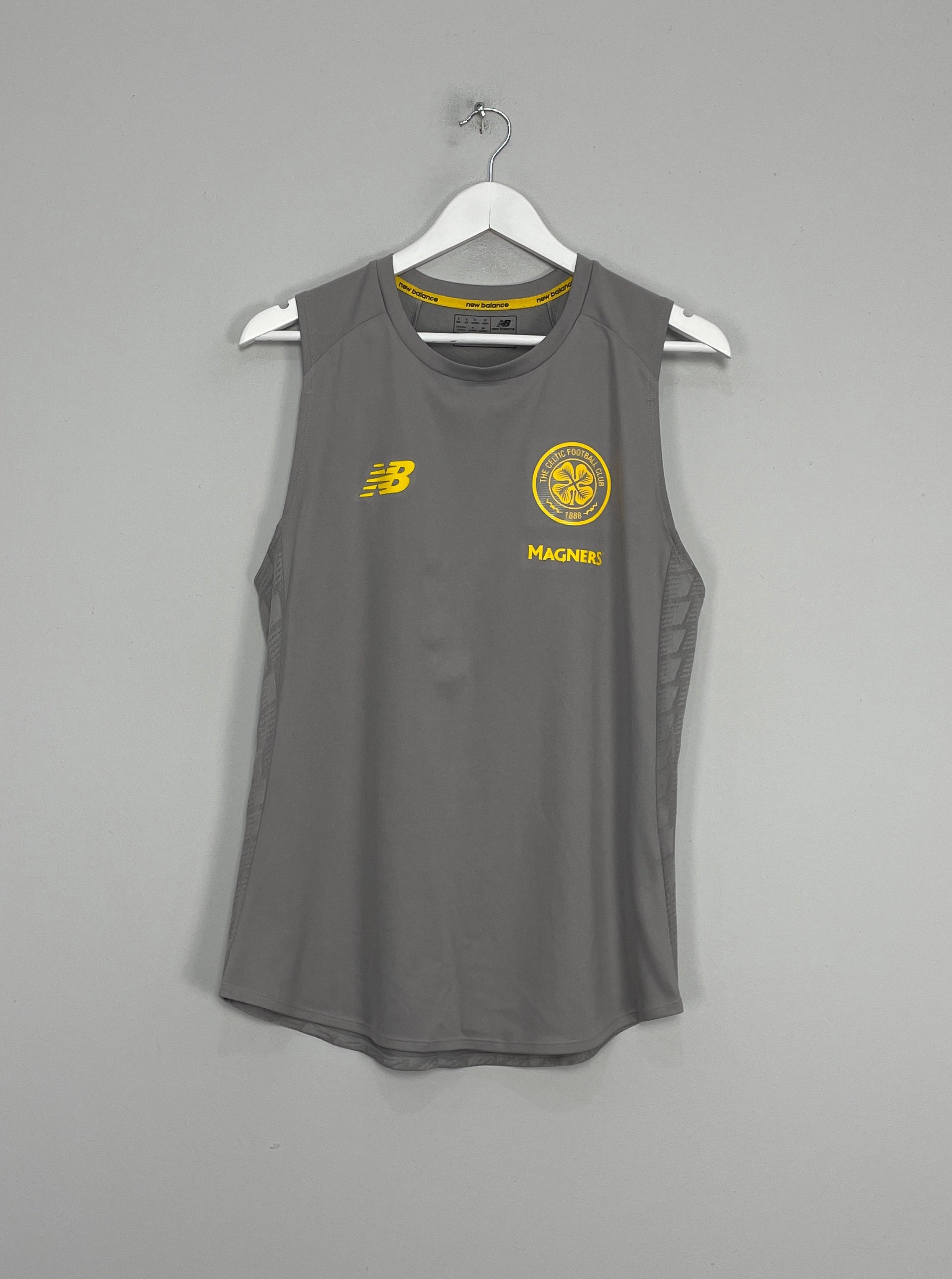 2018/19 CELTIC TRAINING VEST (S) NEW BALANCE Quick Repair Yarn