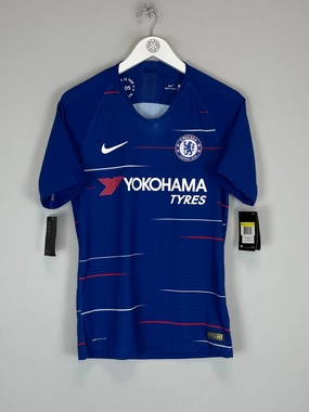Elasticized Cuffs Versatile Outfit 2018/19 CHELSEA *PLAYER ISSUE* BNWT HOME SHIRT (S) NIKE