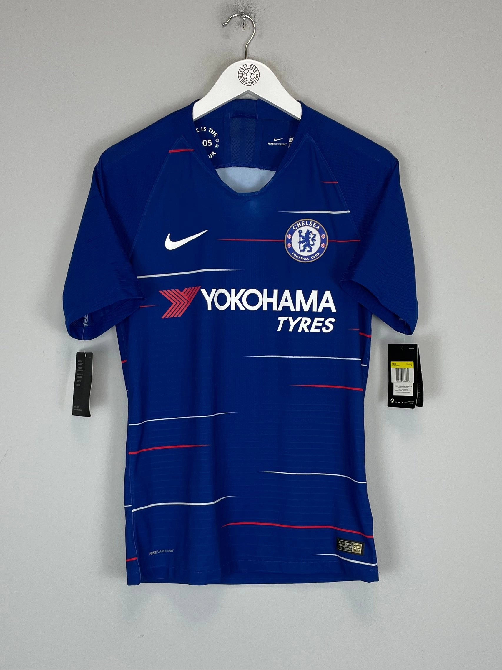 2018/19 CHELSEA *PLAYER ISSUE* BNWT HOME SHIRT (S) NIKE Ventilation Mesh Panel