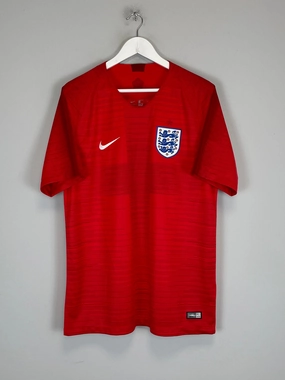 Seamless Knit Construction Tagless Label Design 2018/19 ENGLAND AWAY SHIRT (L) NIKE