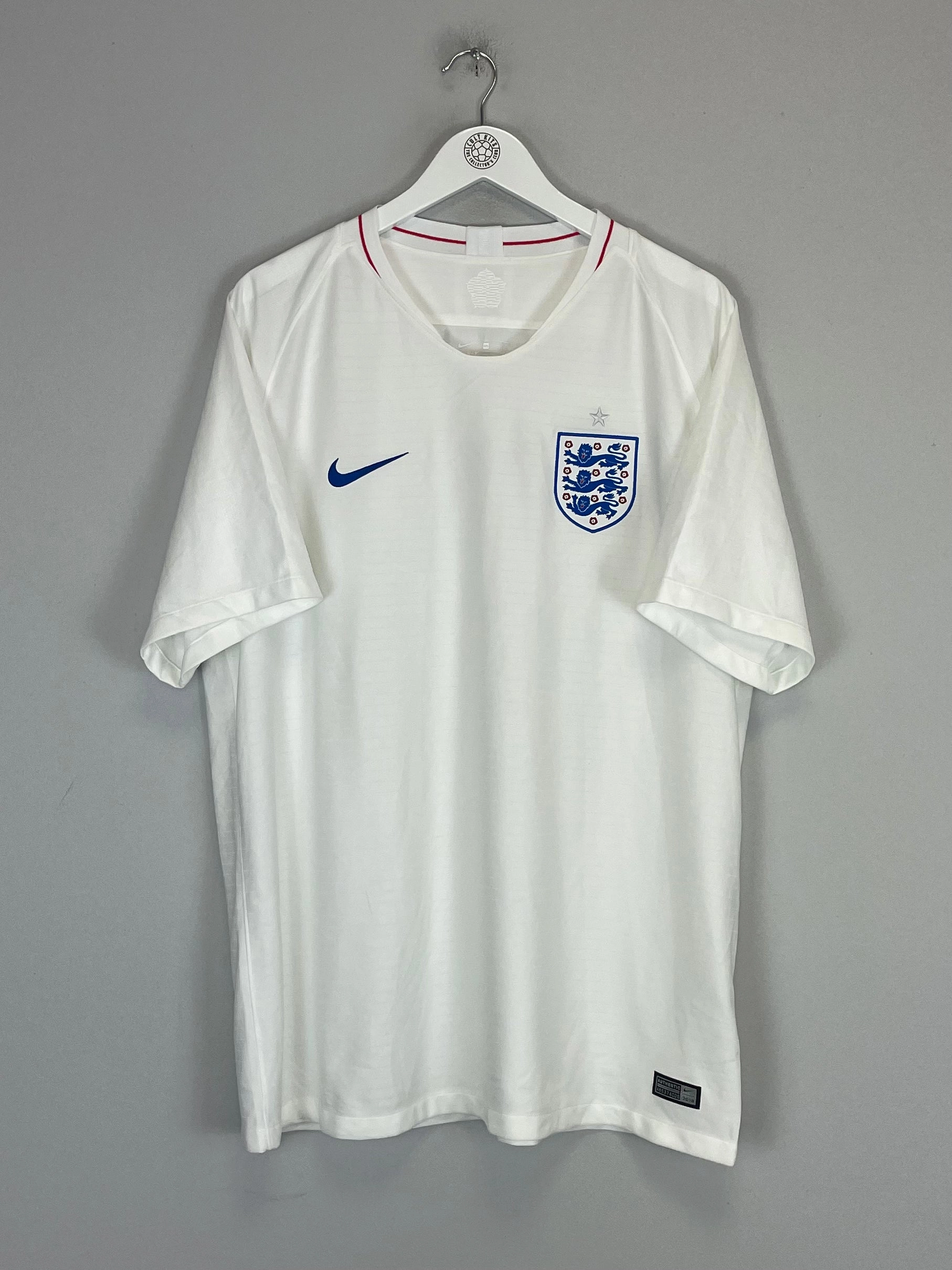 2018/19 ENGLAND HOME SHIRT (XXL) NIKE Quick Release Venting
