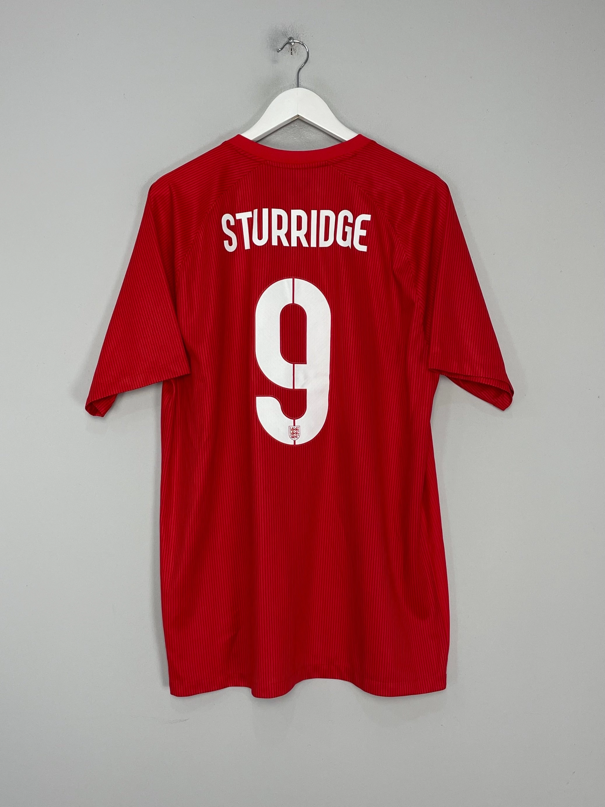 2018/19 ENGLAND STURRIDGE #9 AWAY SHIRT (XL) NIKE Dynamic Style