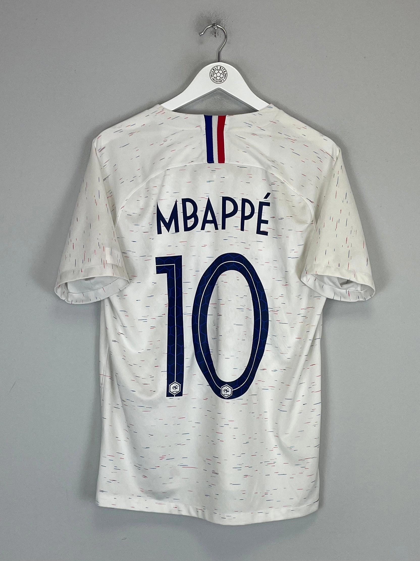 Tear Resistant Weave 2018/19 FRANCE MBAPPE #10 AWAY SHIRT (L) NIKE