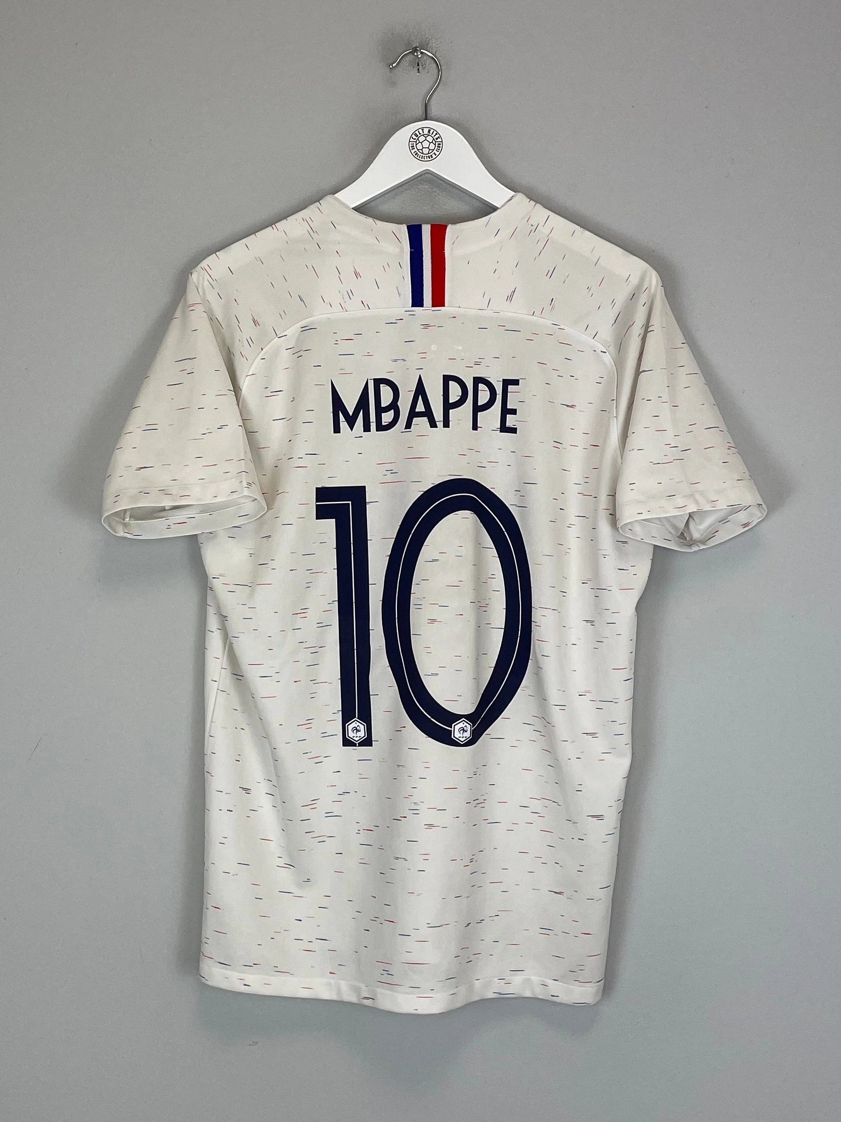 2018/19 FRANCE MBAPPE #10 AWAY SHIRT (L) NIKE Moisture Control System Casual Wear