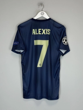 Performance Ready Bonded Hemline 2018/19 MANCHESTER UNITED ALEXIS #7 C/L THIRD SHIRT (M) ADIDAS