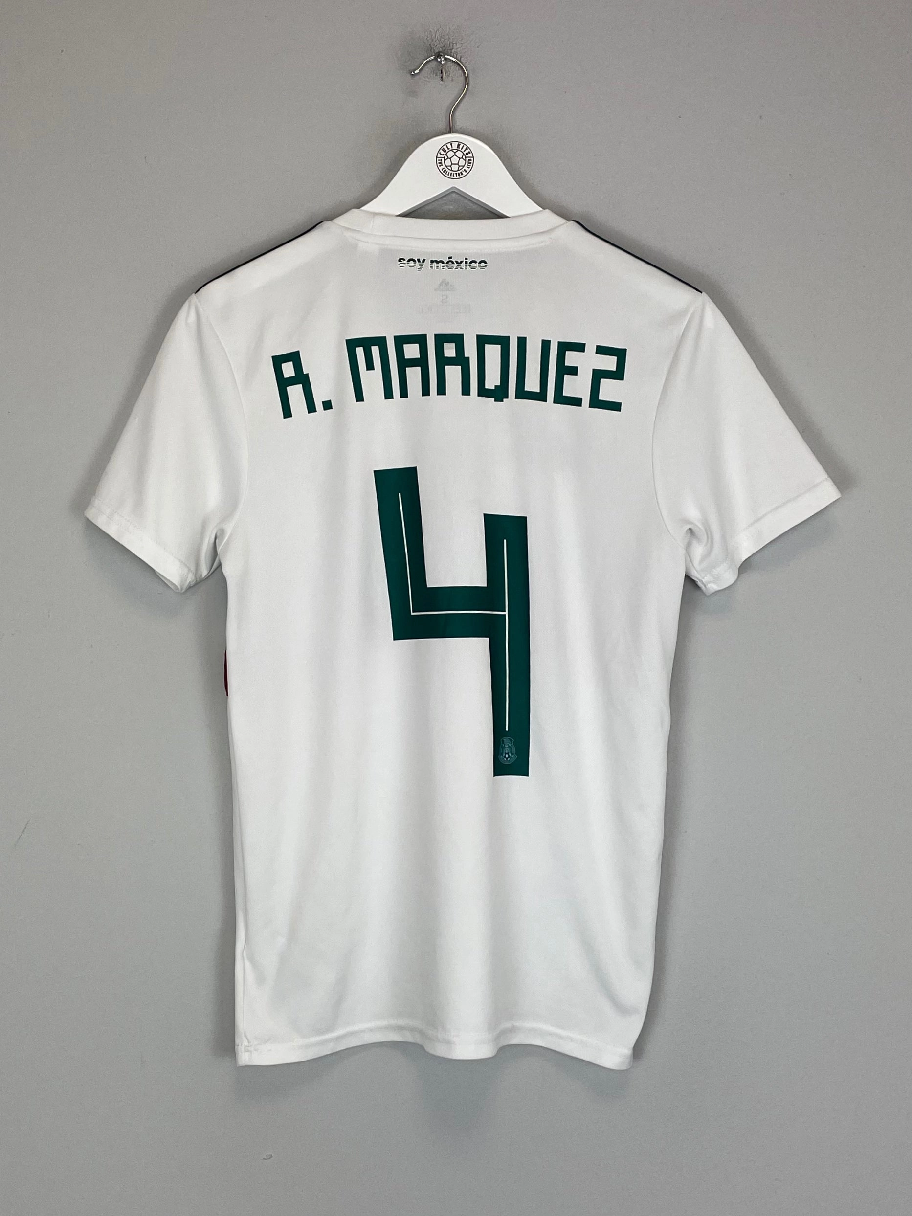 Full Sleeve Design 2018/19 MEXICO R.MARQUEZ #4 AWAY SHIRT (S) ADIDAS
