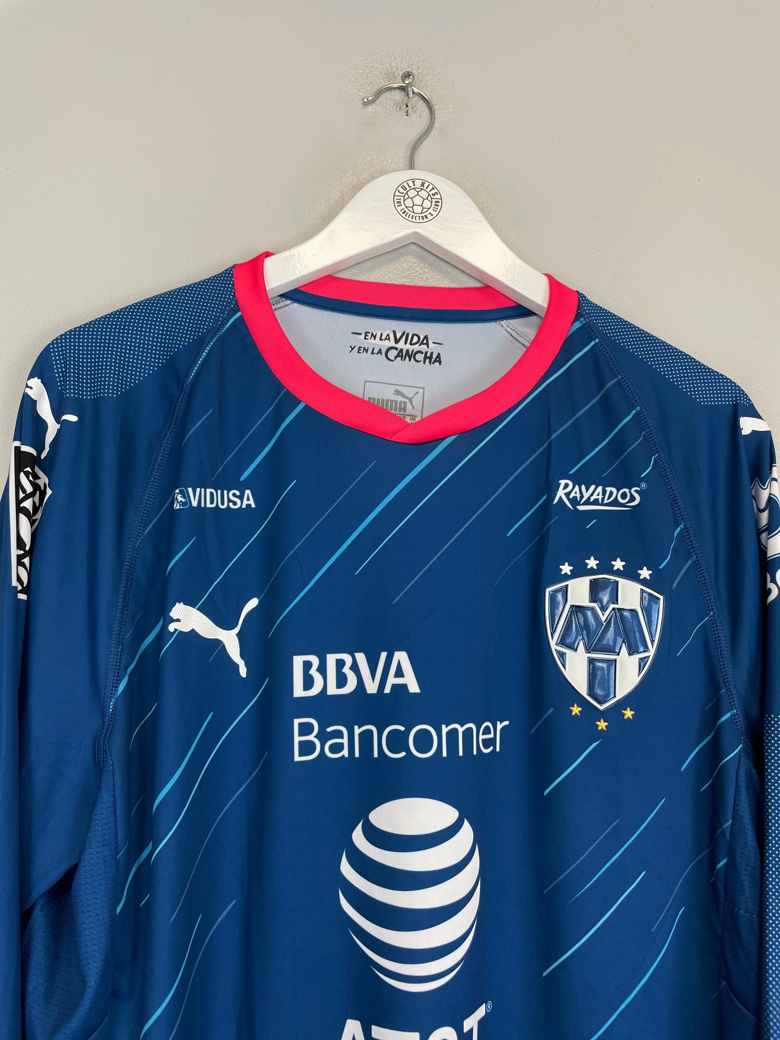 Tear Resistant Fabric Weave Functional Performance 2018/19 MONTERREY *BNWOT* L/S AWAY SHIRT (MULTIPLE SIZES) PUMA