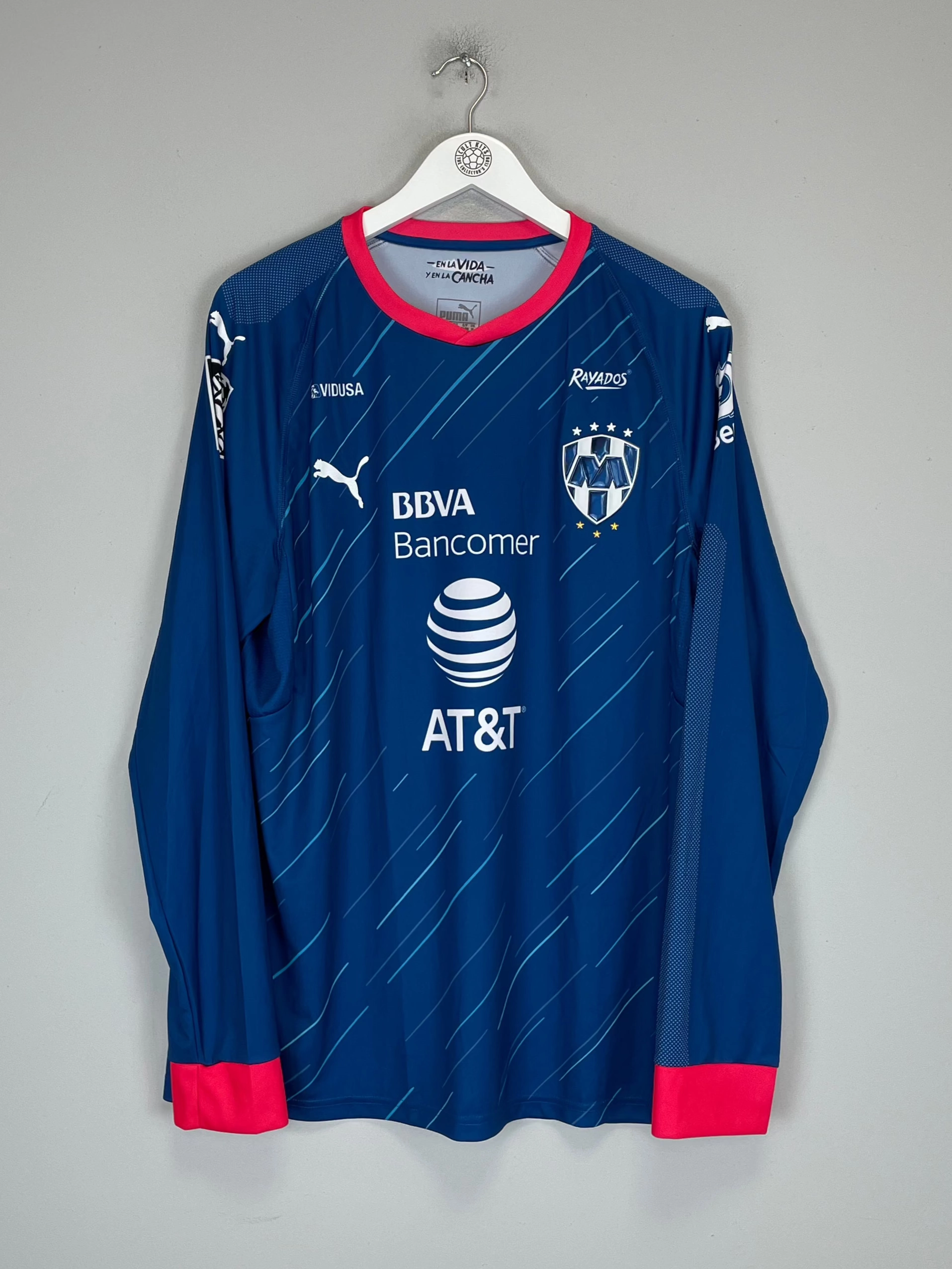 Non Chafing Stitch System Soft Touch Inner Layer 2018/19 MONTERREY *BNWOT* L/S AWAY SHIRT (MULTIPLE SIZES) PUMA