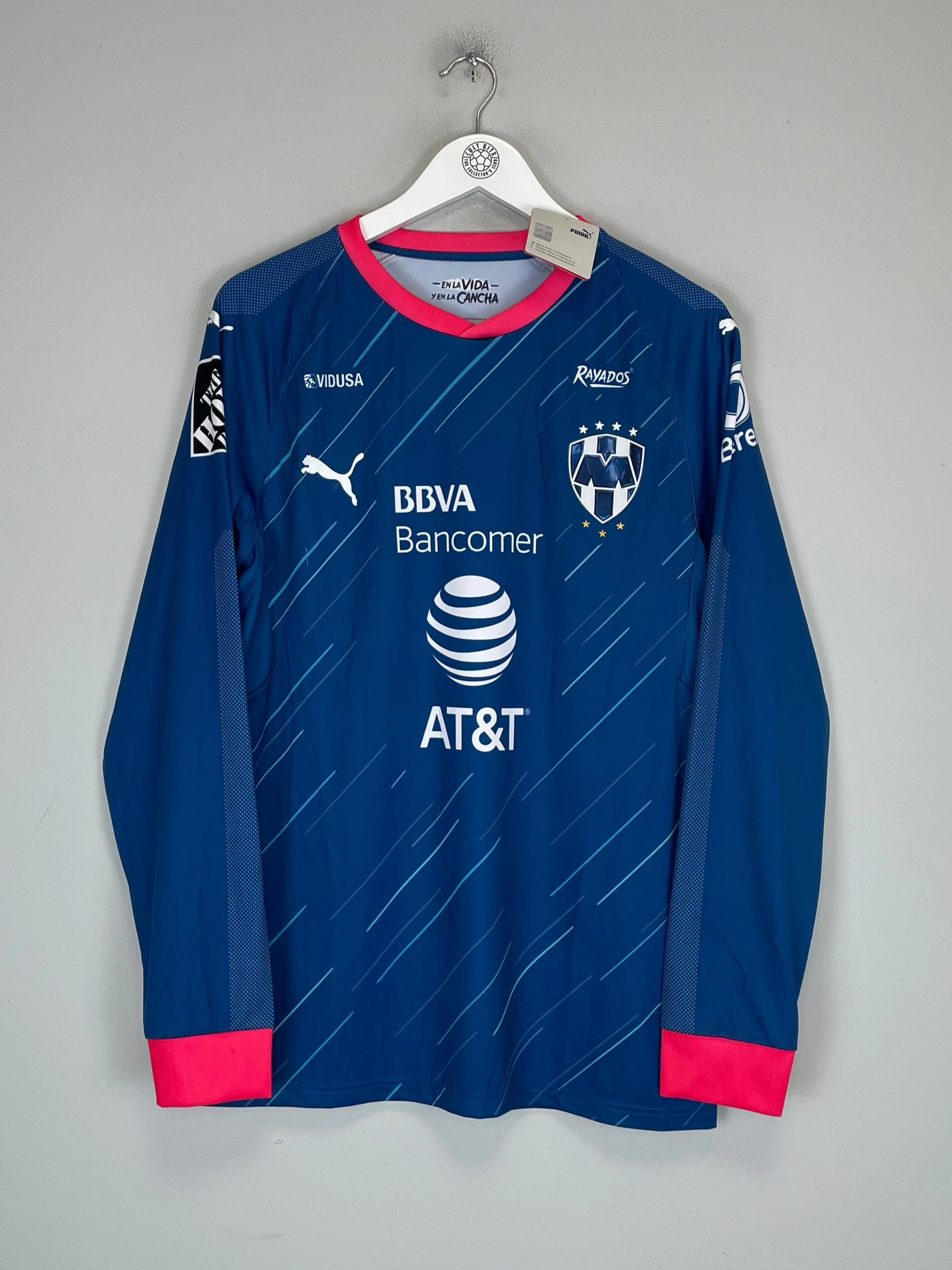 2018/19 MONTERREY *BNWT* L/S AWAY SHIRT (MULTIPLE SIZES) PUMA Compression Fit Technology