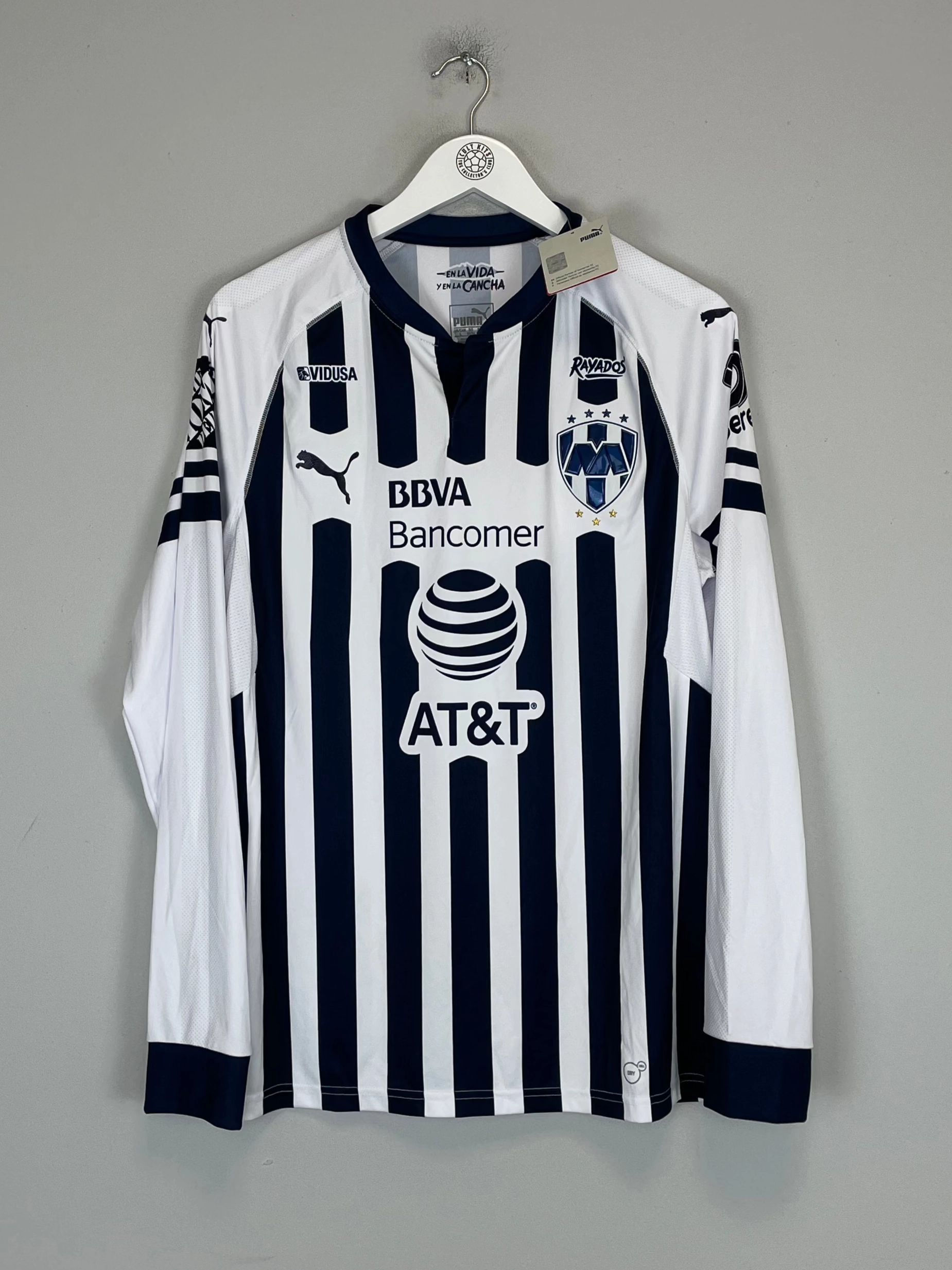 Non Irritating Seams 2018/19 MONTERREY *BNWT* L/S HOME SHIRT (MULTIPLE SIZES) PUMA