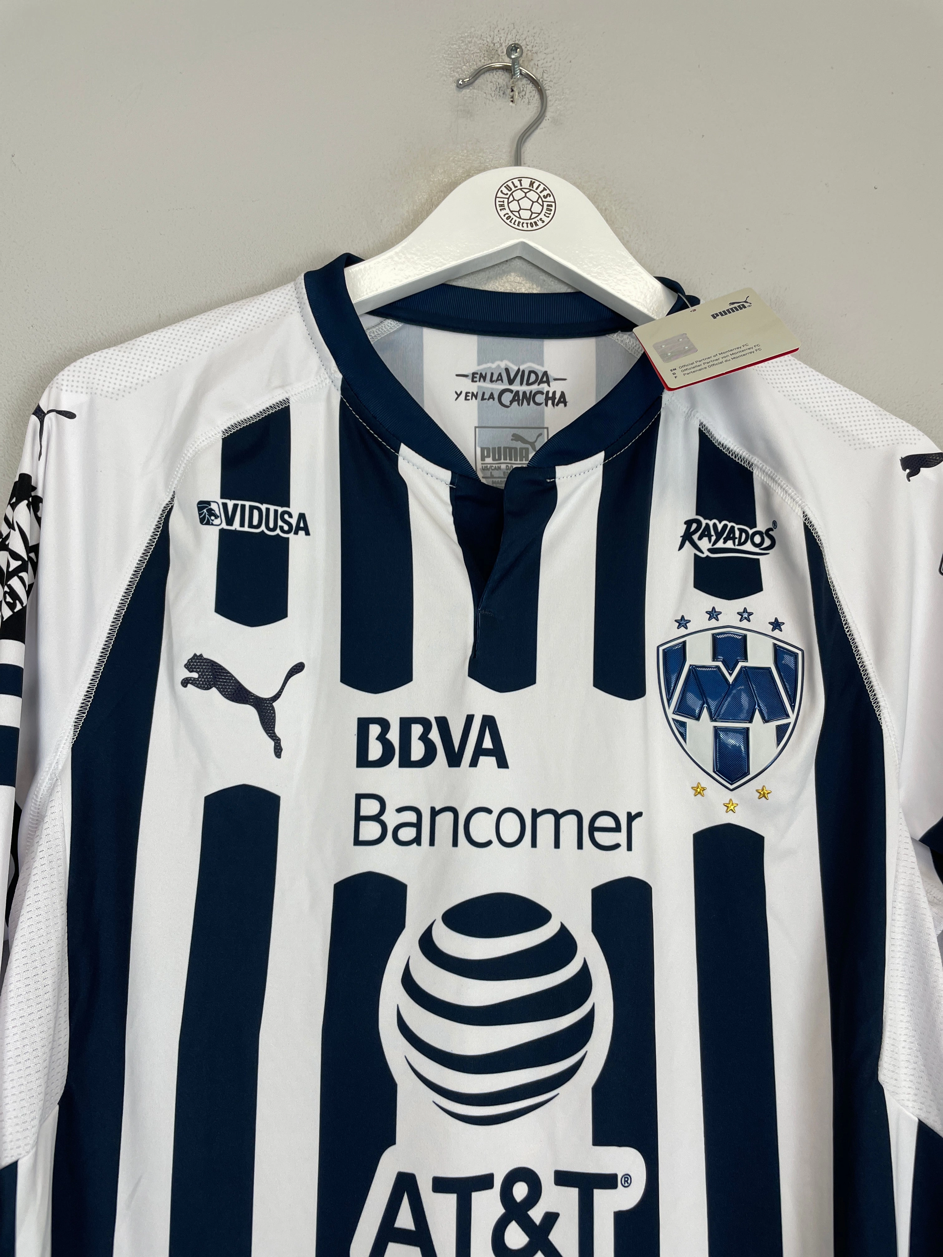 2018/19 MONTERREY *BNWT* L/S HOME SHIRT (MULTIPLE SIZES) PUMA Neutral Look weekend run