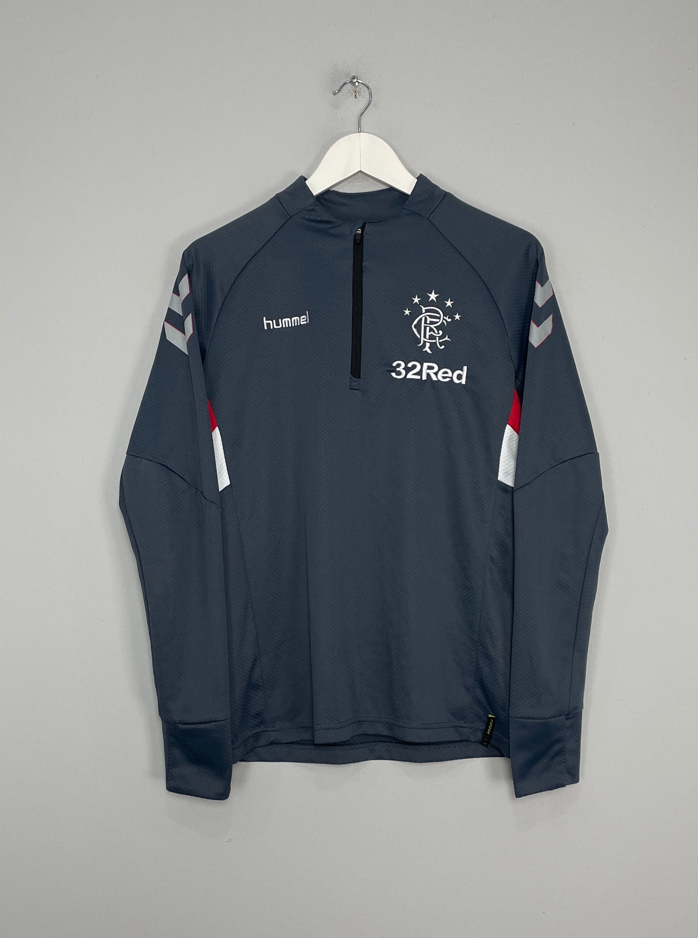2018/19 RANGERS 1/4 TRAINING TOP (S) HUMMEL Sporty apparel NonSlipInnerLayer