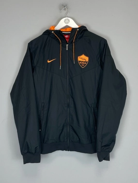 2018/19 ROMA WINDBREAKER JACKET (S) NIKE Lightweight Weave Fresh