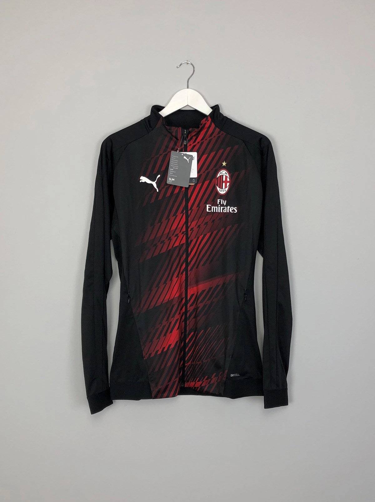 2019/20 AC Milan *BNWT* Black Stadium Jacket (Multiple Sizes) Puma Event