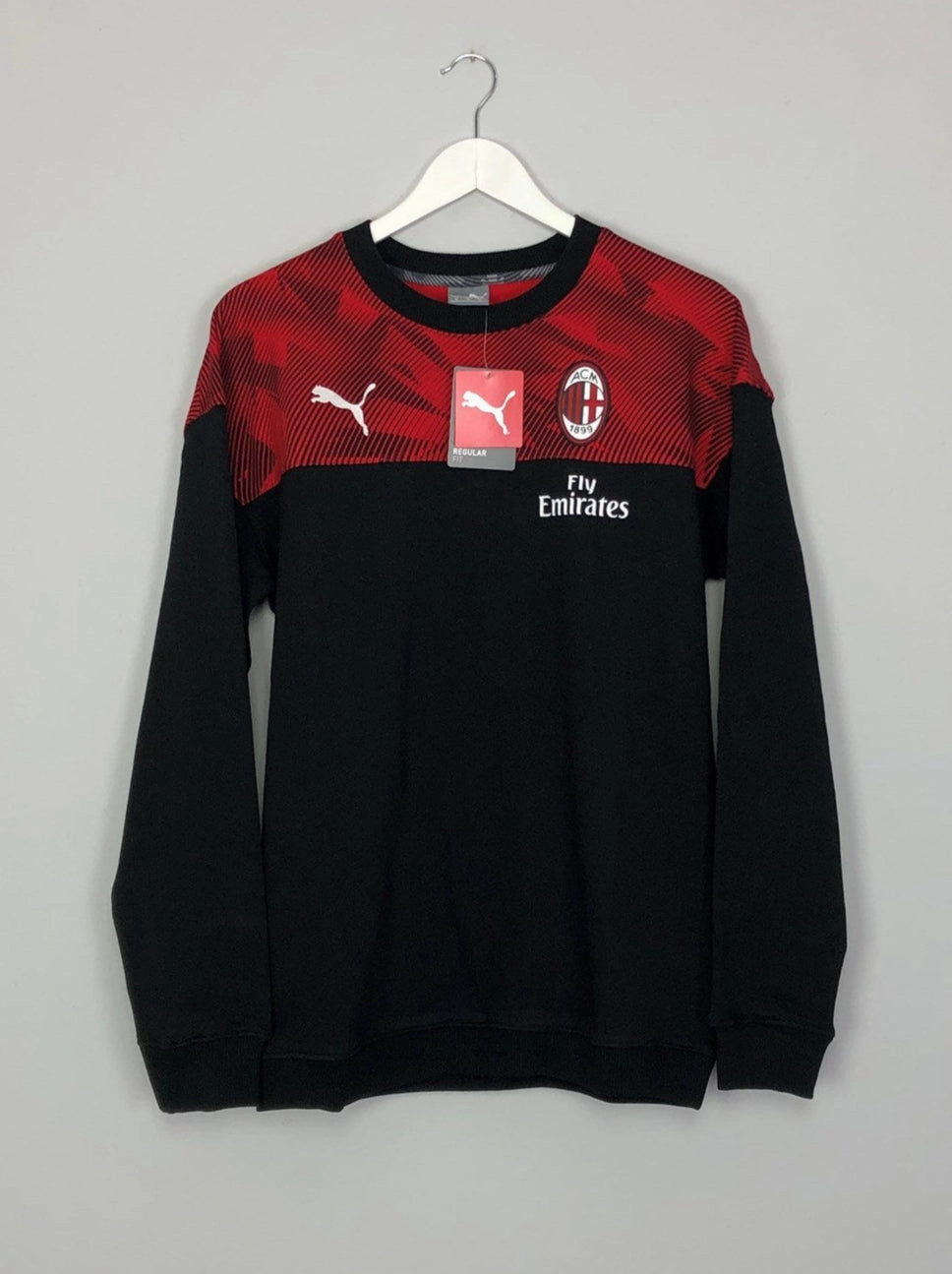 2019/20 AC Milan *BNWT* Casuals Crew Jumper Sweater (Multiple Sizes) Puma Comfy All Day
