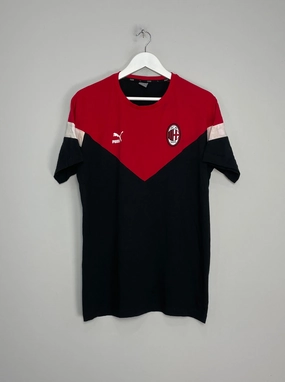 Temperature Regulating Material 2019/20 AC MILAN PUMA ICONIC T-SHIRT (L)