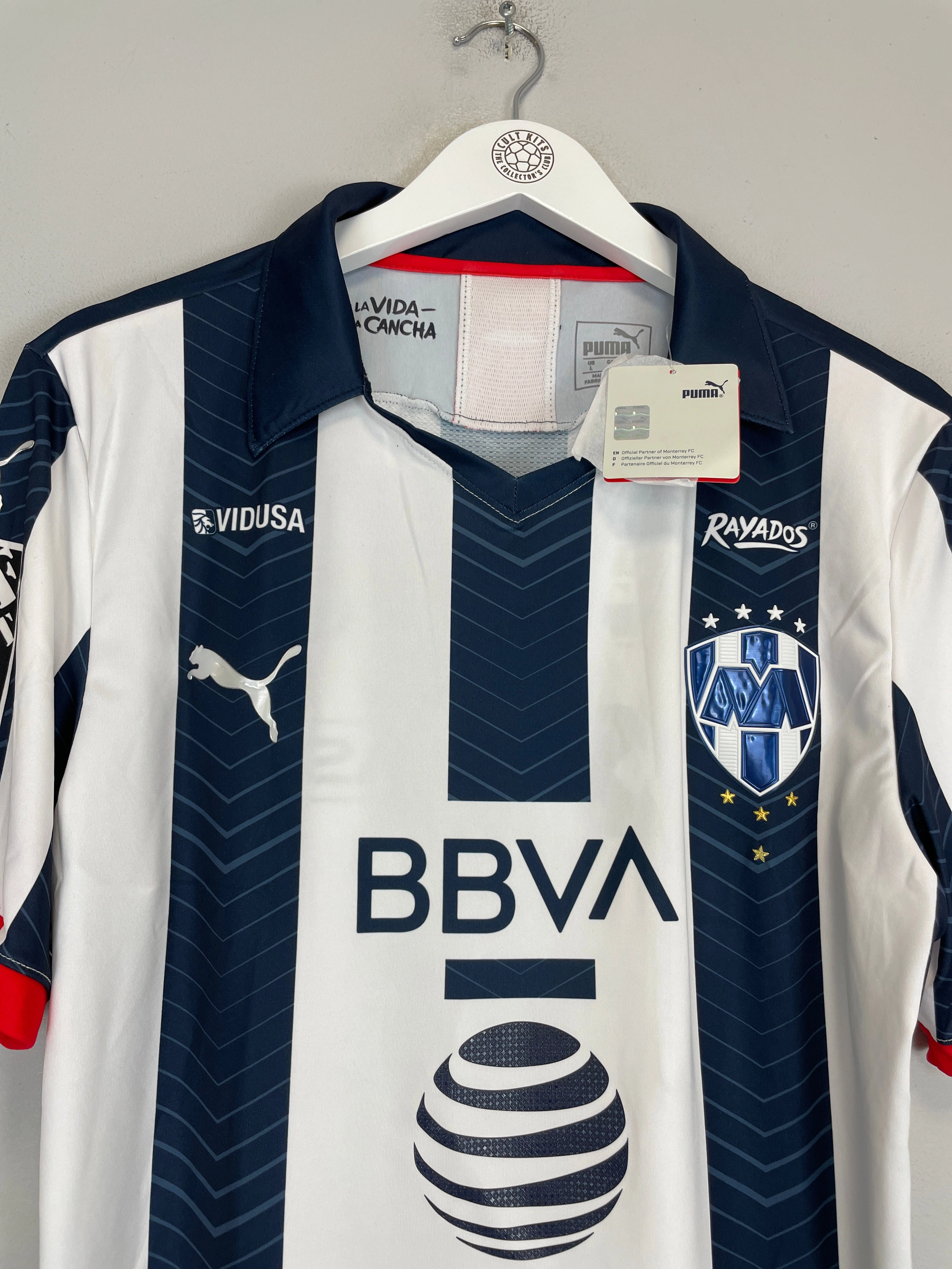 Ergonomic Cut Play Ready 2019/20 MONTERREY *BNWT* PLAYER ISSUE HOME SHIRT (MULTIPLE SIZES) PUMA