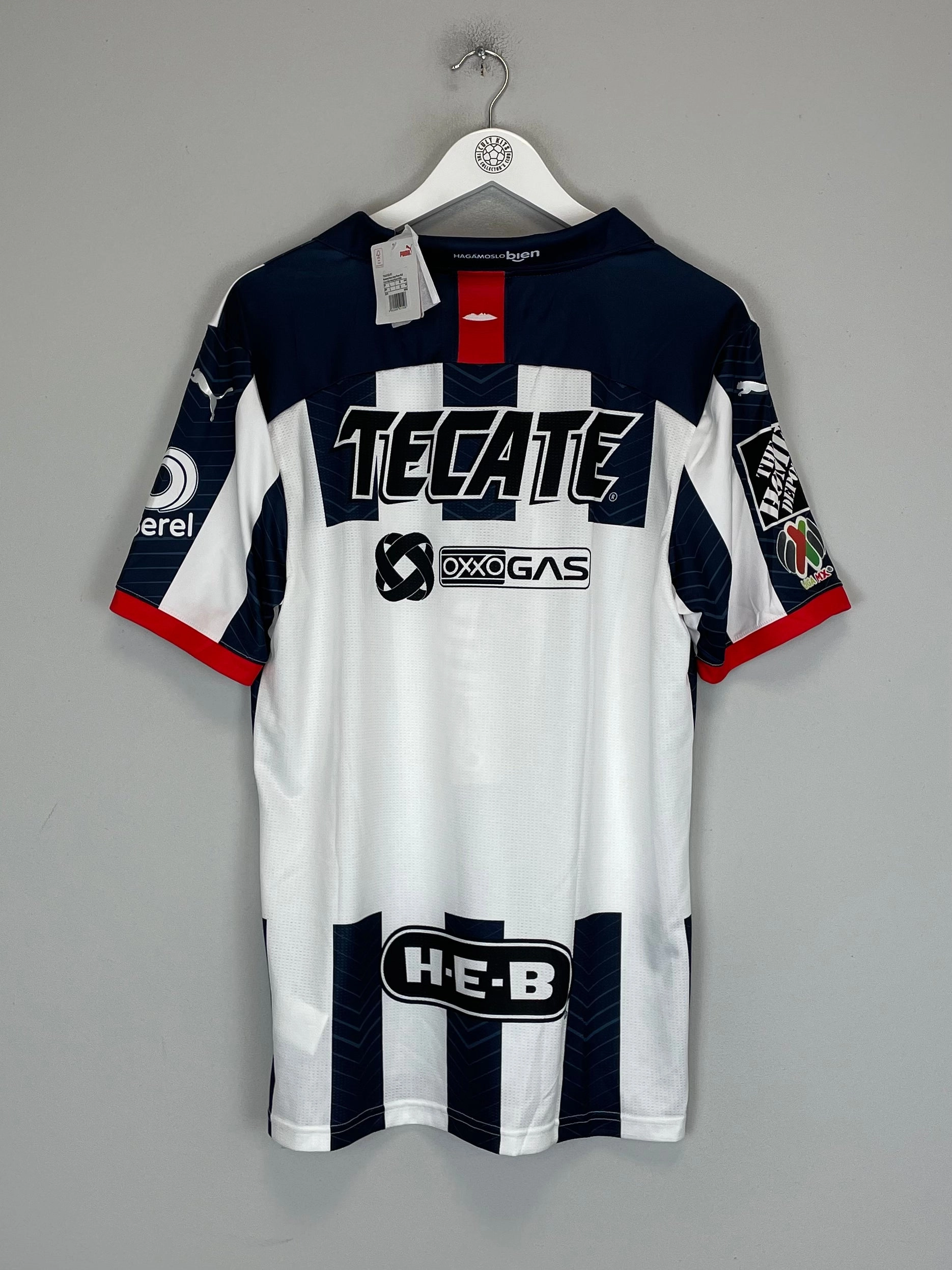 2019/20 MONTERREY *BNWT* PLAYER ISSUE HOME SHIRT (MULTIPLE SIZES) PUMA Moisture Management Technology Compression Fit Technology
