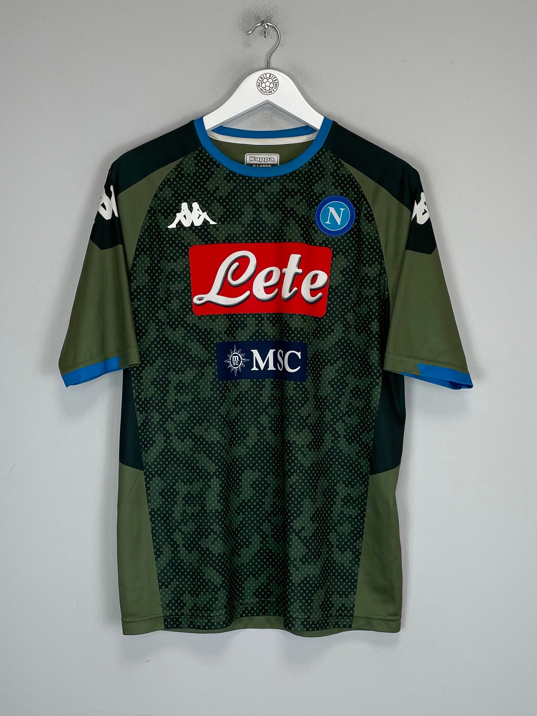 Airflow Channel System 2019/20 NAPOLI AWAY SHIRT (XL) KAPPA