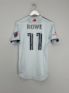 2019/20 NEW ENGLAND REVOLUTION ROWE #11 AUTHENTIC AWAY SHIRT (S) ADIDAS Reinforced Stitching