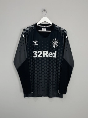 Rapid Evaporation Build Antimicrobial Treatment 2019/20 RANGERS AWAY GK SHIRT (M) HUMMEL