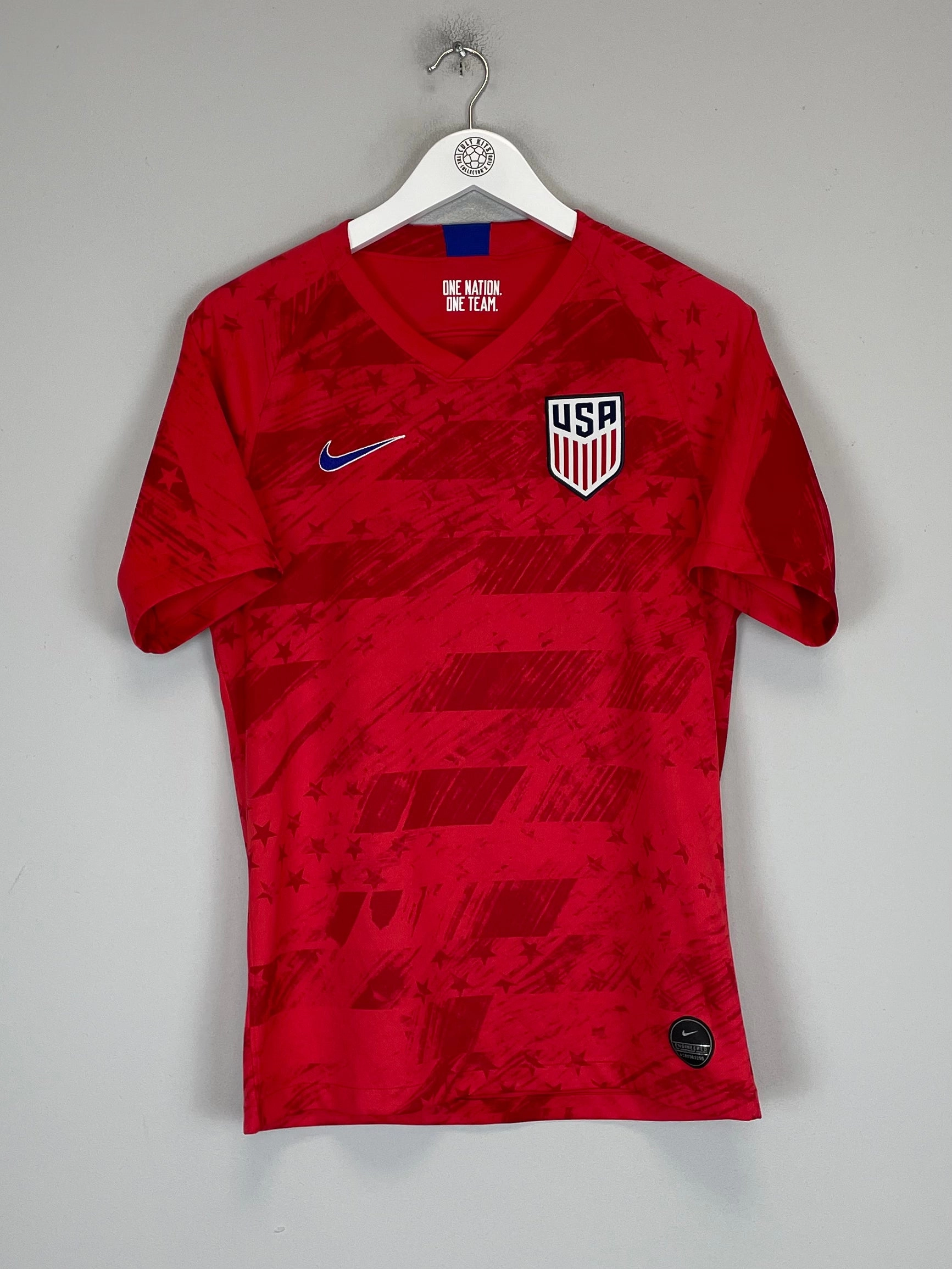 Hybrid Ply Construction 2019/20 USA AWAY SHIRT (S) NIKE