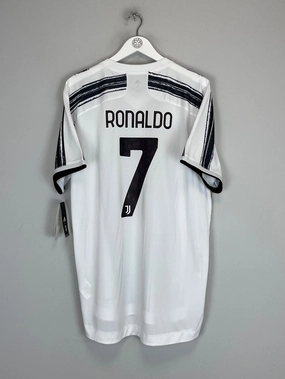 2020/21 JUVENTUS RONALDO #7 *BNWT* AUTHENTIC HOME SHIRT (XL) ADIDAS slim cut