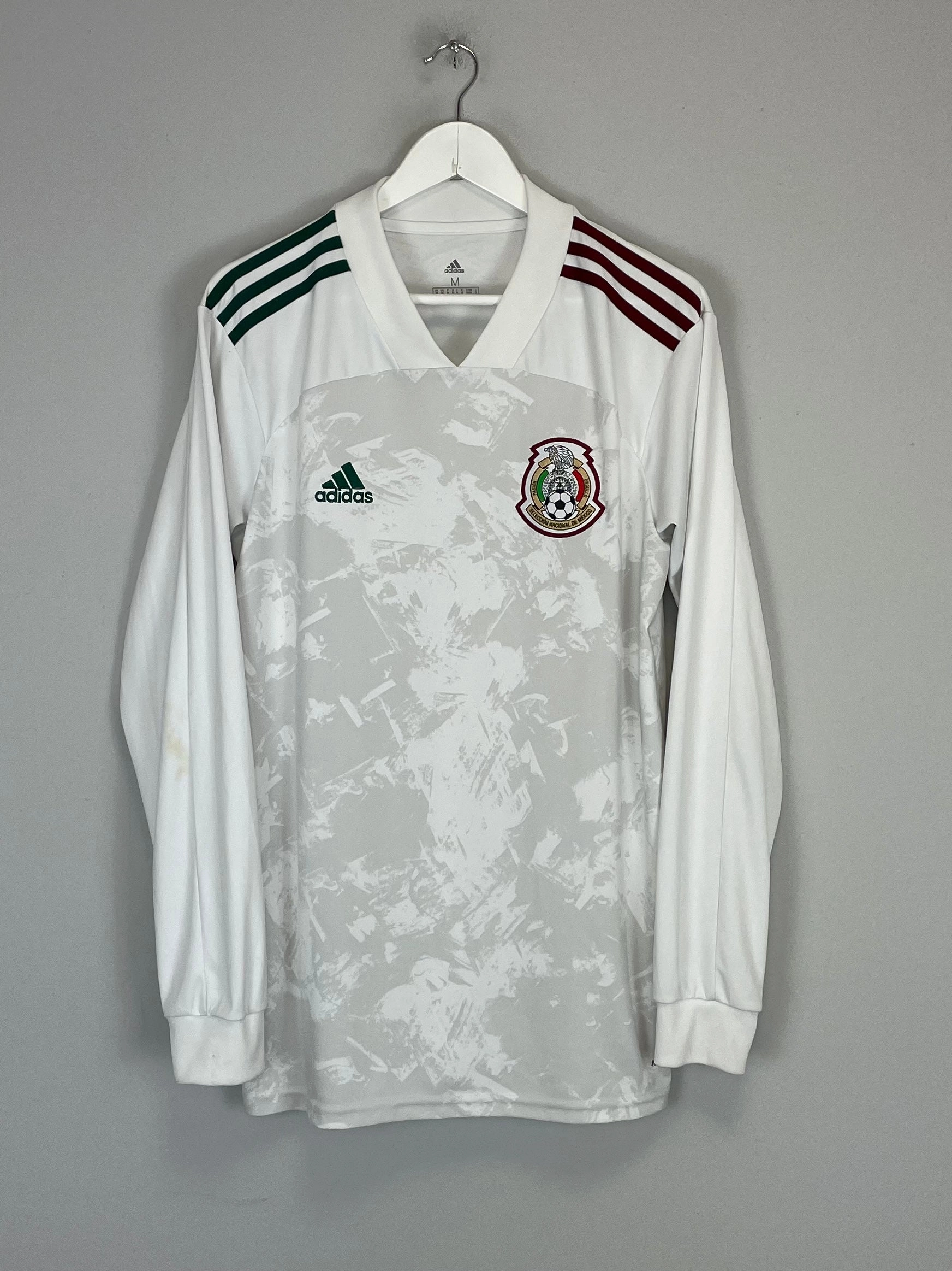 Customizable Fit System Maximum Performance 2020/21 MEXICO L/S AWAY SHIRT (M) ADIDAS