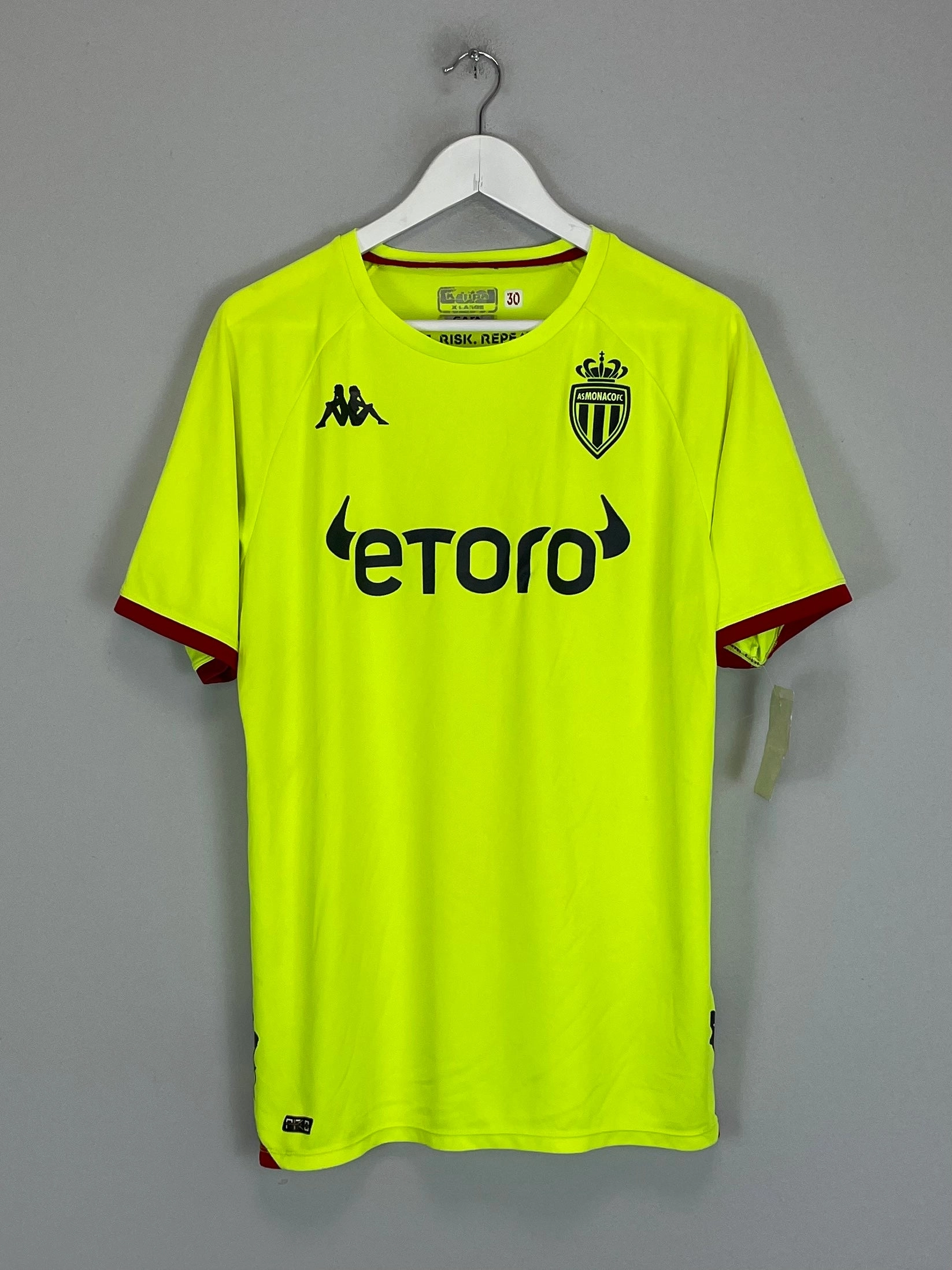 Game Utility 2020/21 MONACO *BNWT* GK SHIRT (XL) KAPPA