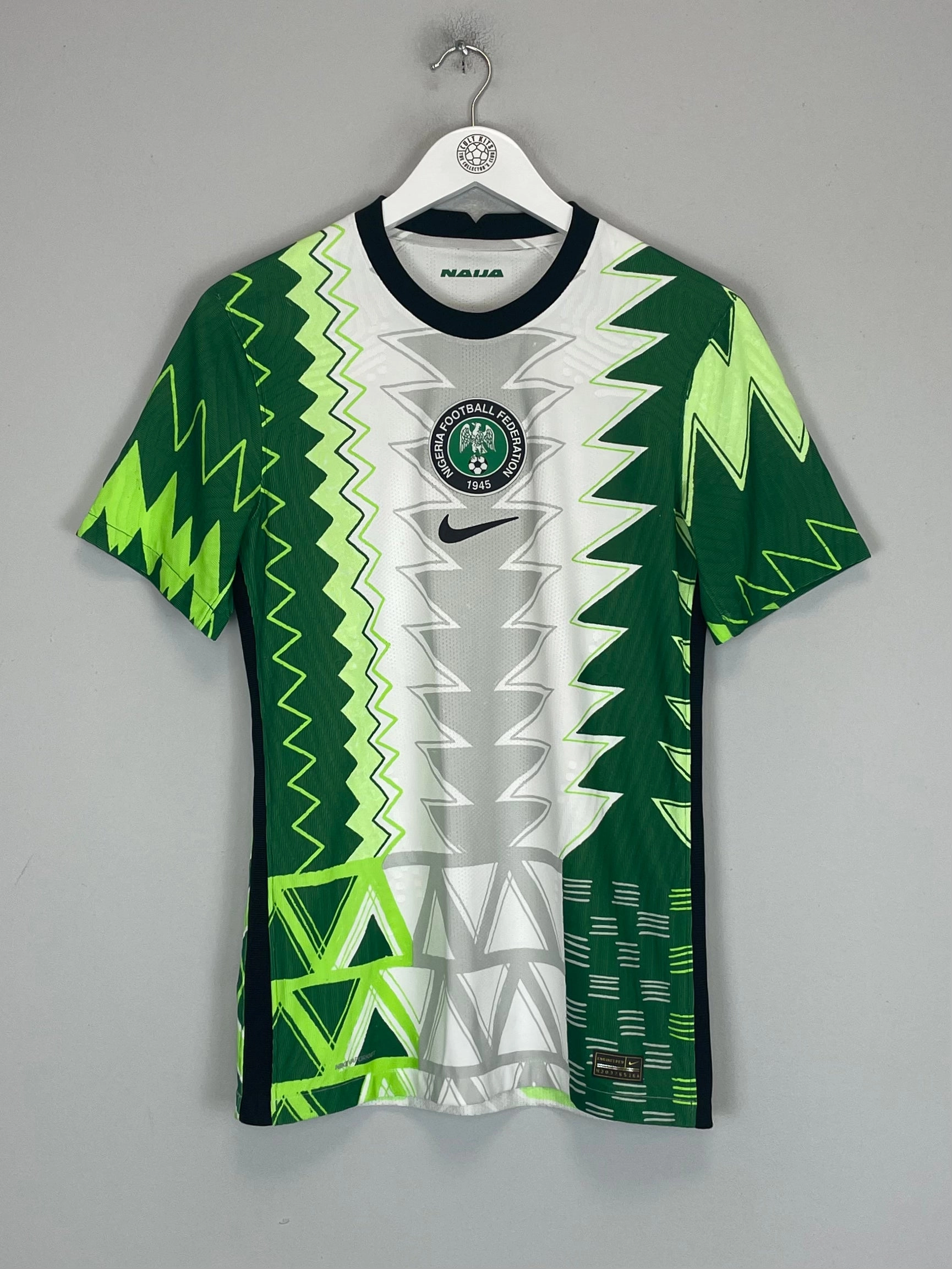 2020/21 NIGERIA *VAPORKNIT* HOME SHIRT (S) NIKE Urban Comfort Training Ready