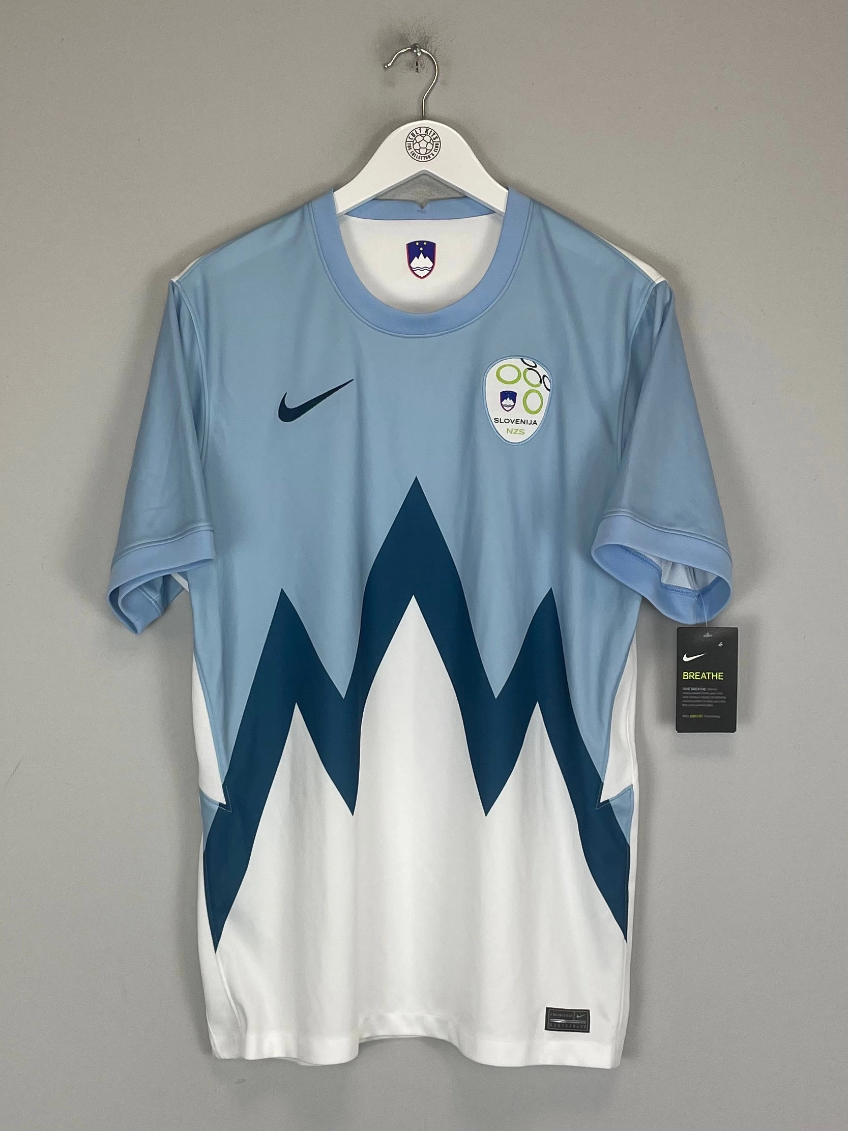 Double Stitched Seams Power Comfort 2020/21 SLOVENIA HOME SHIRT *BNWT* HOME SHIRT (L) NIKE