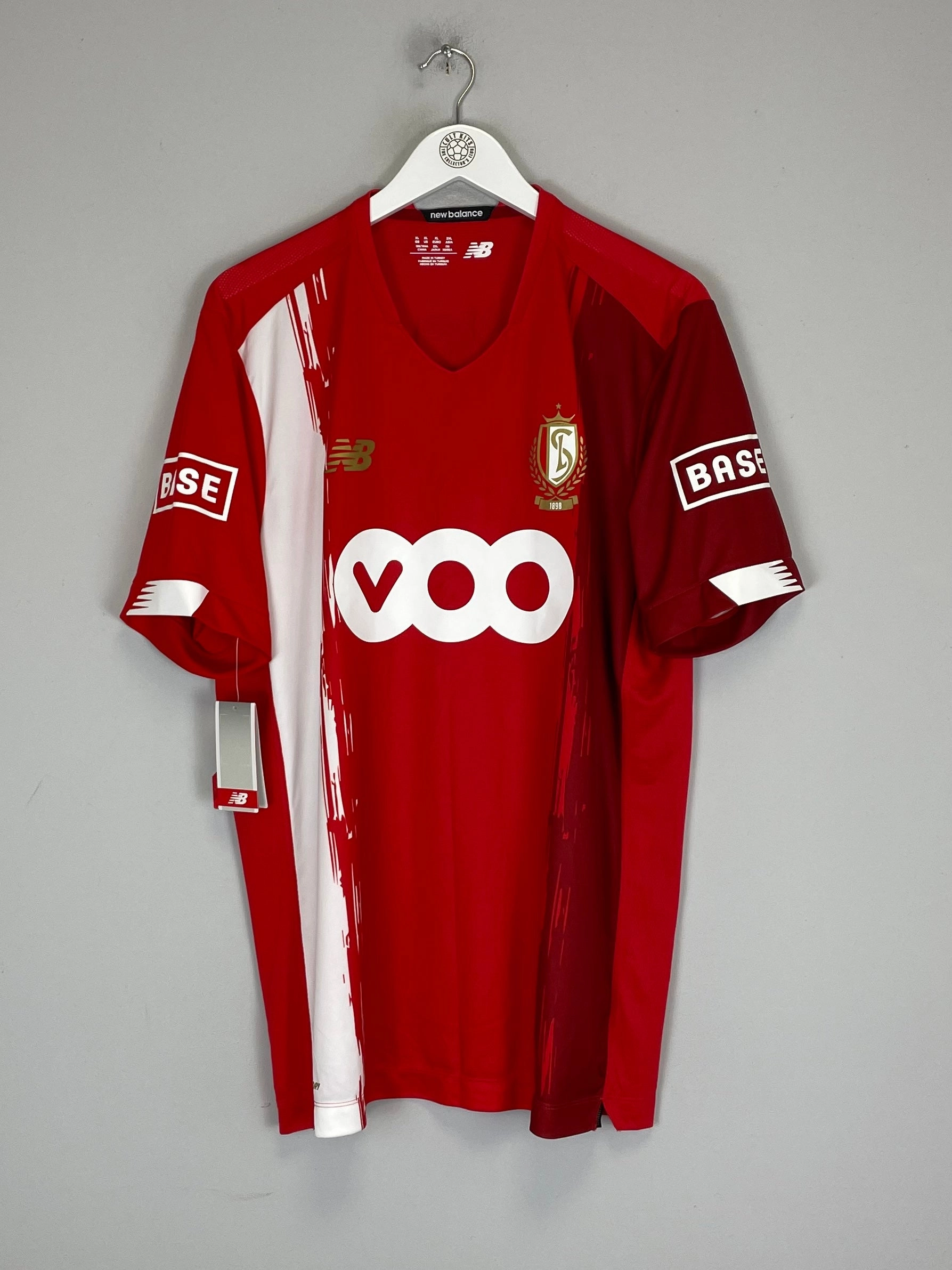 Moisture Control Microfiber Stretchable Side Inserts 2020/21 STANDARD LIEGE *BNWT* HOME SHIRT (XL) NEW BALANCE