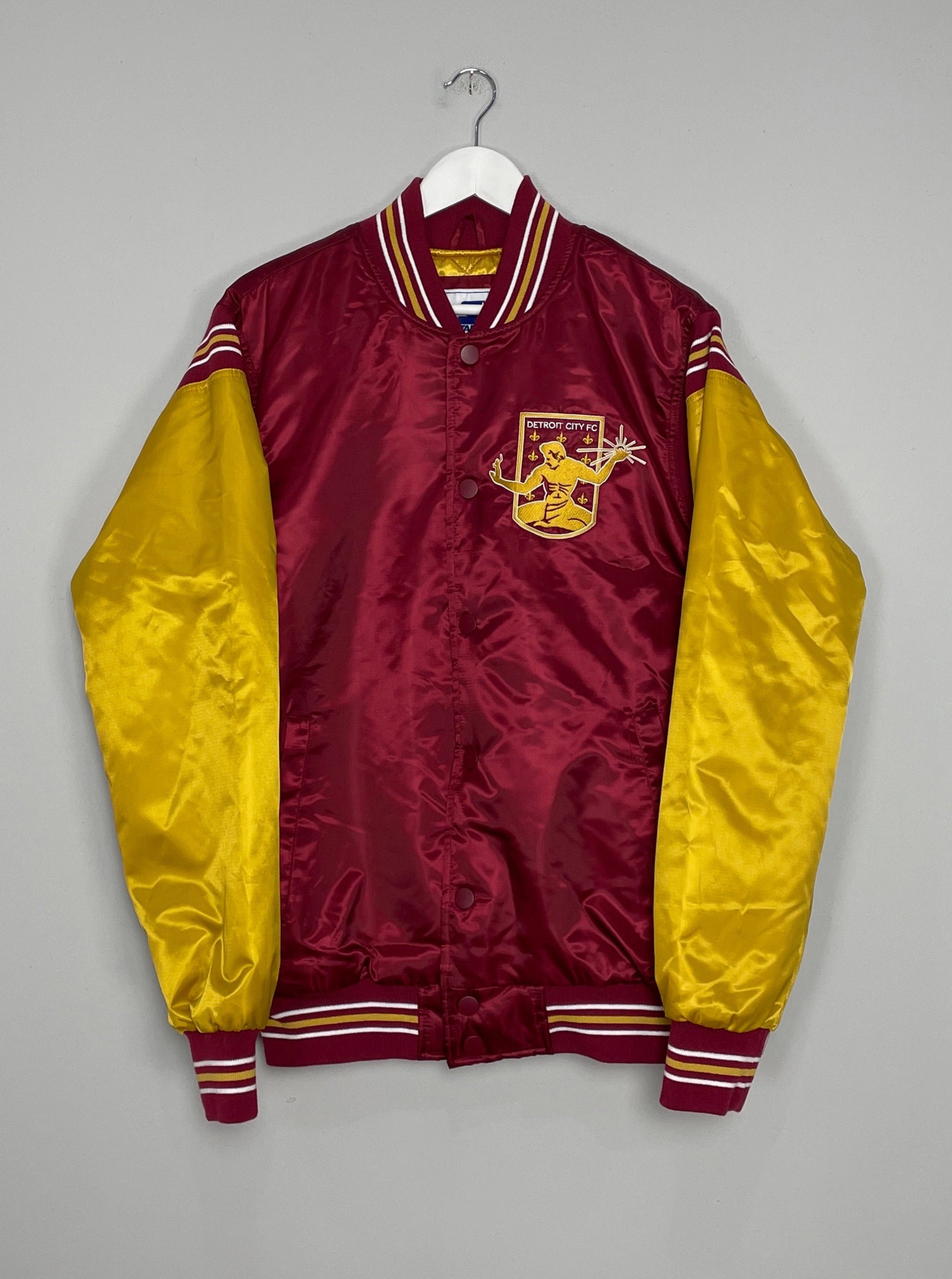 2021/22 DETROIT CITY BOMBER JACKET (M) STARTER HygroscopicLining