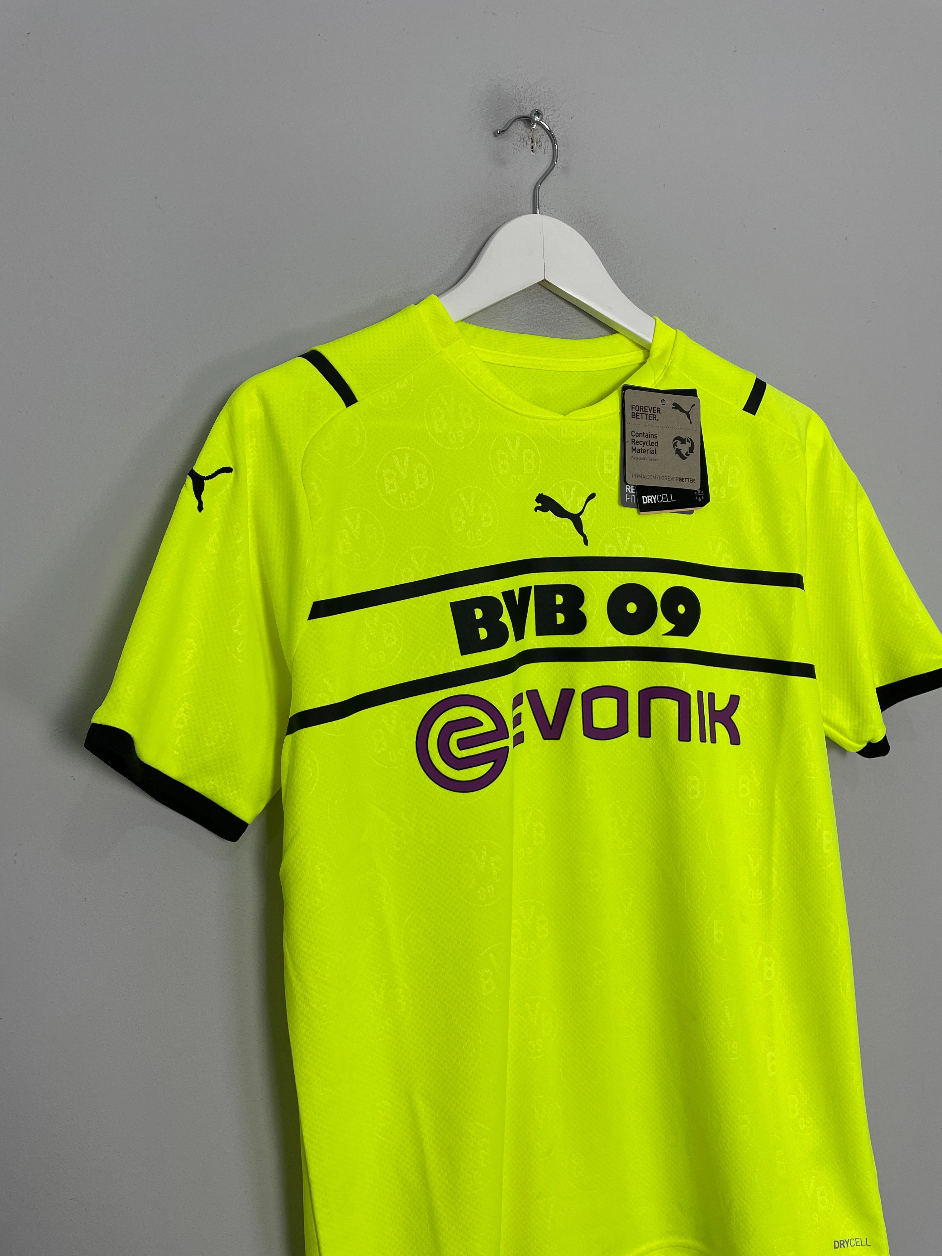 Dynamic Fit Engineering Wind Resistant Coating 2021/22 Dortmund *BNWT* Cup Shirt (Kids - Multiple Sizes) Puma