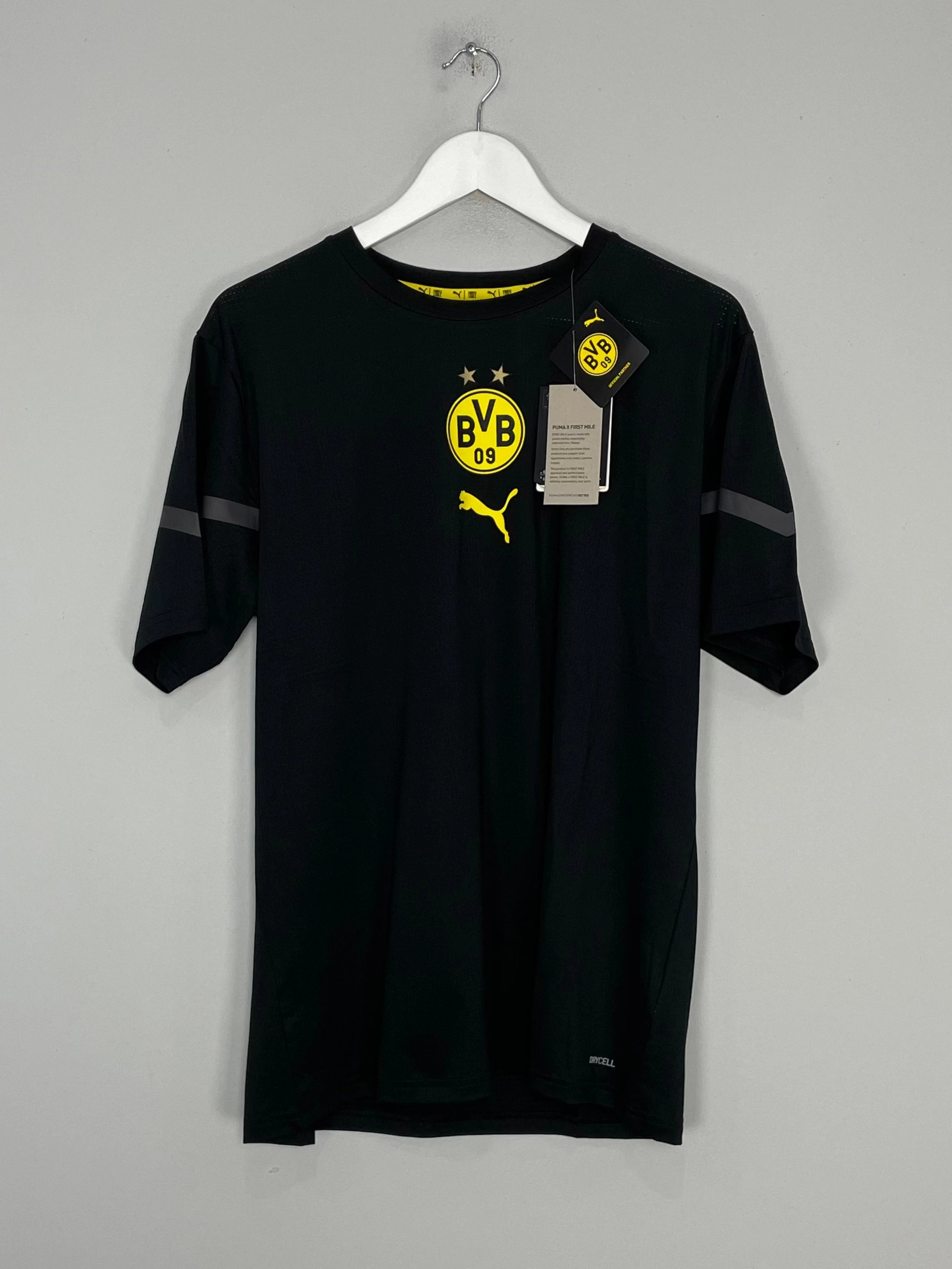 2021/22 Dortmund *BNWT* Pre-match Shirt (Multiple Sizes) Puma Heat Transfer Logos