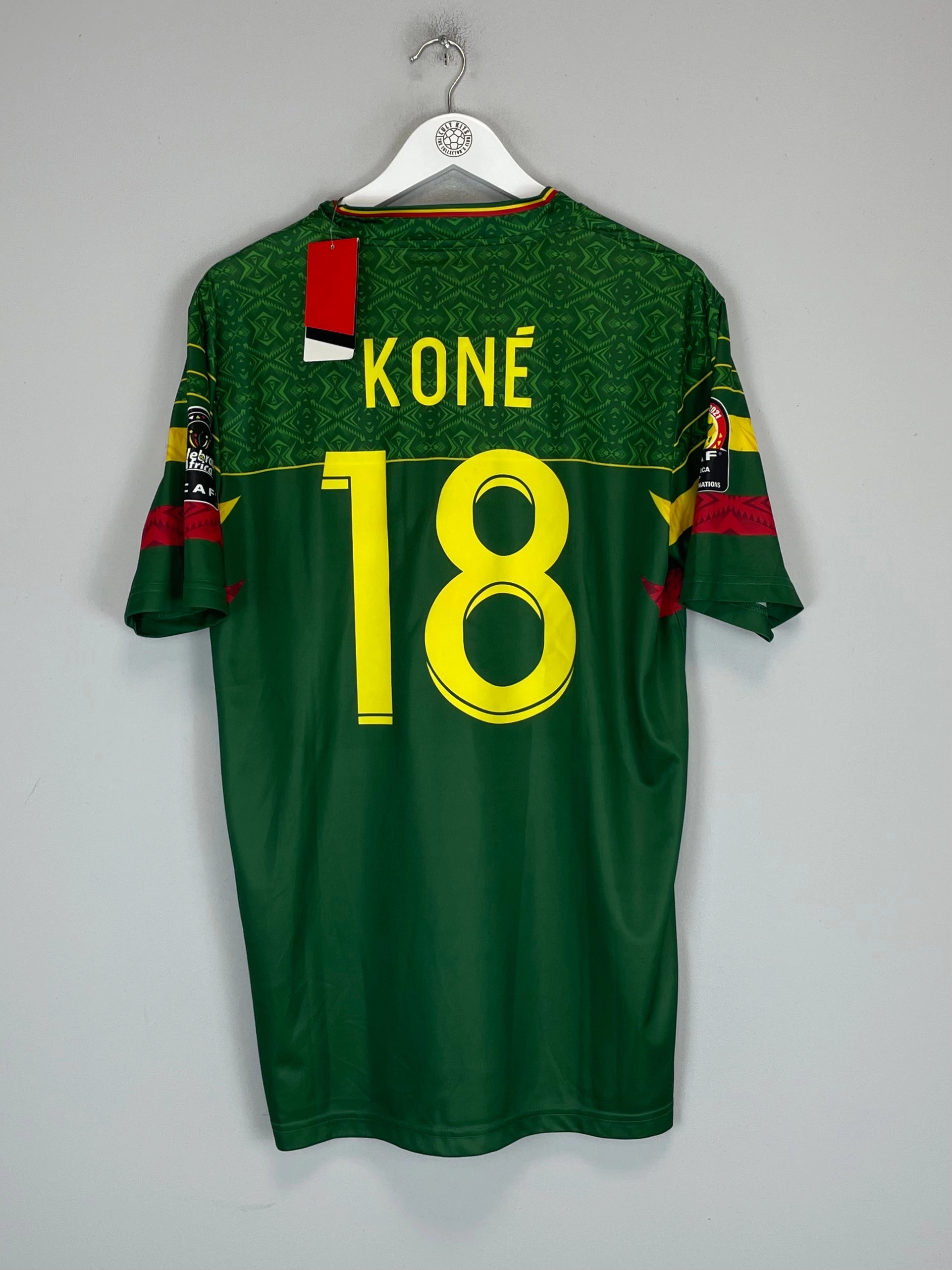 Night Run Wear Resistant Reinforcement 2021/22 MALI KONE #18 *BNWT* HOME SHIRT (XL) AIRNESS