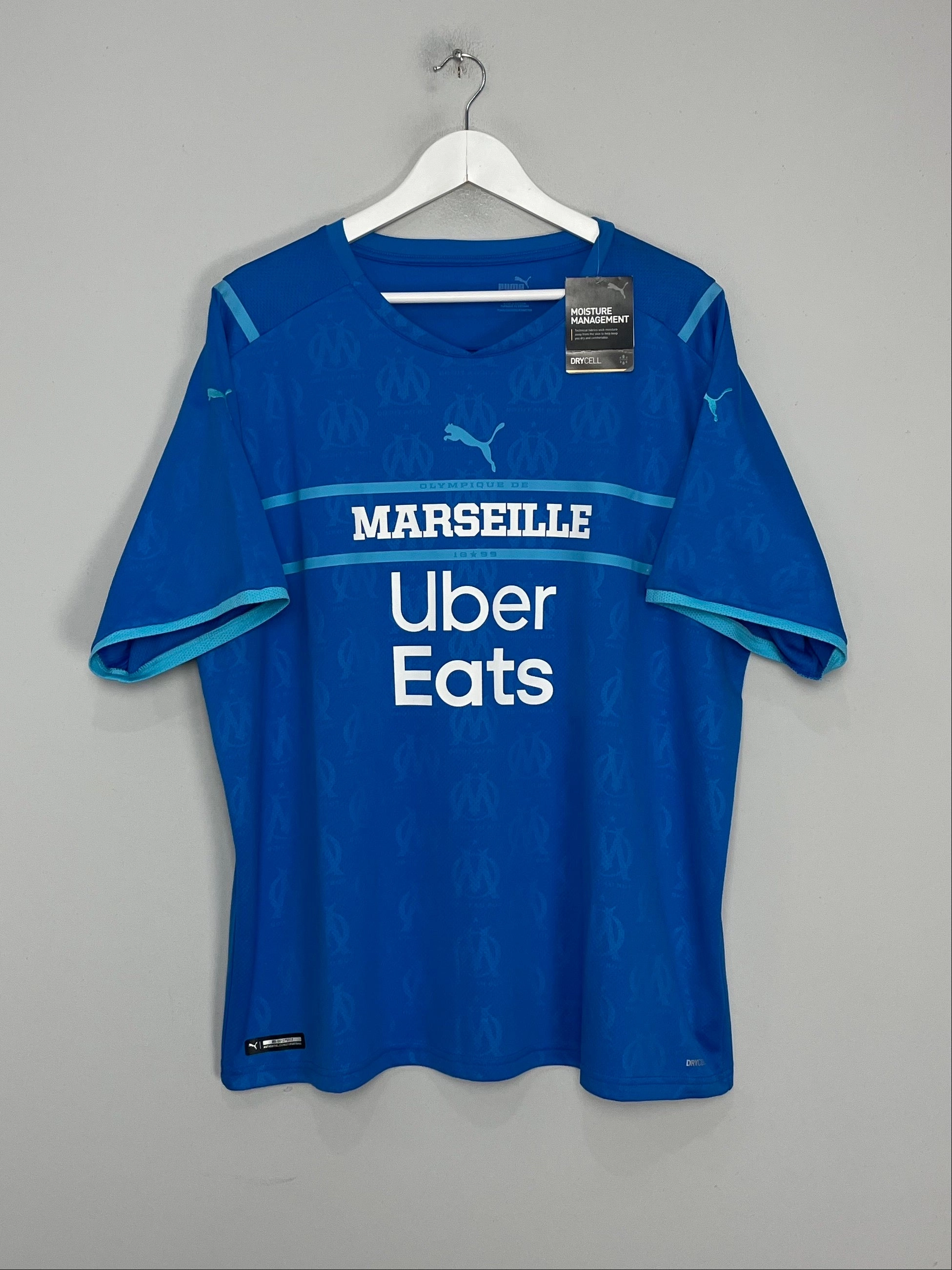 2021/22 MARSEILLE *BNWT* THIRD SHIRT (XXL) PUMA Quick Release Cuffs