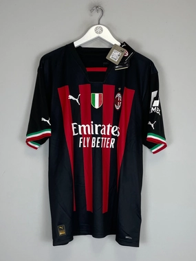 Reinforced Neckline Aerodynamic Cut 2022/23 AC Milan *BNWT* Home Shirt (Multiple) Puma