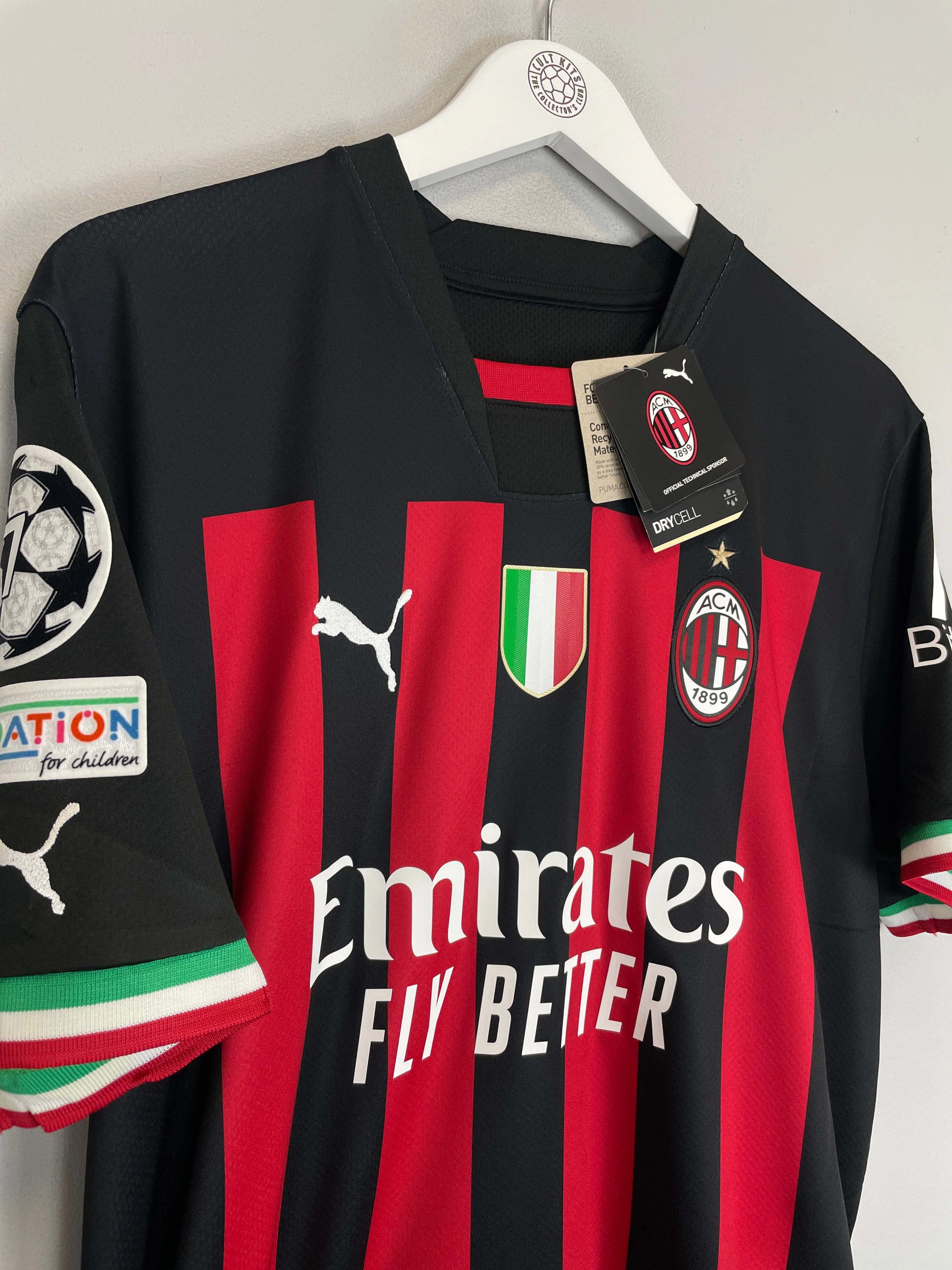 Dynamic Comfort 2022/23 AC Milan Ibrahimovic #11 *BNWT* C/L Home Shirt (Multiple) Puma
