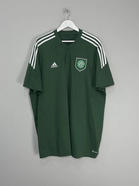 2022/23 CELTIC POLO SHIRT (XXXL) ADIDAS Sweat Wicking Technology Lightweight Weave