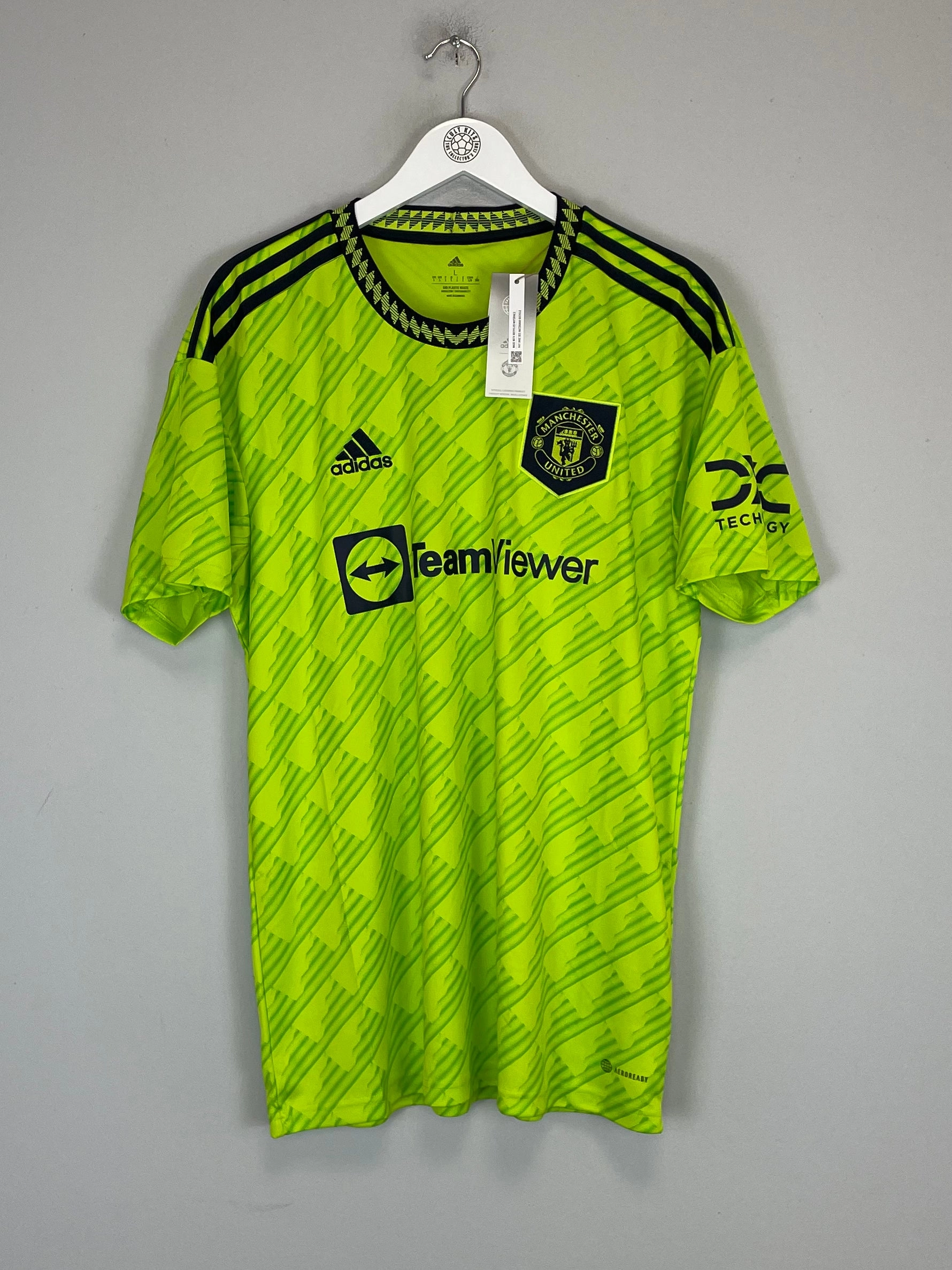2022/23 Manchester United *BNWT* Third Shirt (Multiple Sizes) Adidas Chill Fit Contrast Binding