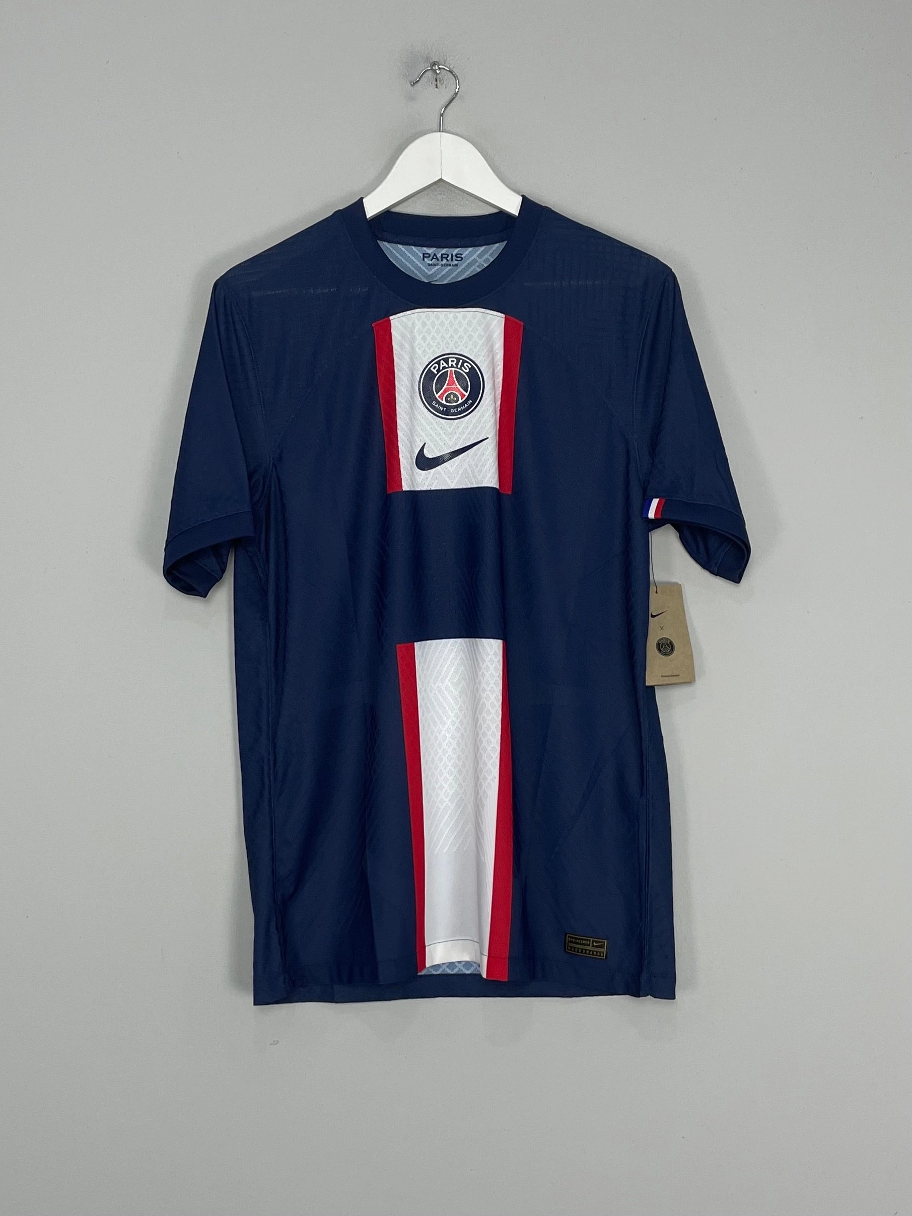 2022/23 PSG *BNWT* AUTHENTIC HOME SHIRT (M) NIKE Sun Protection Fabric Hidden Pocket Design