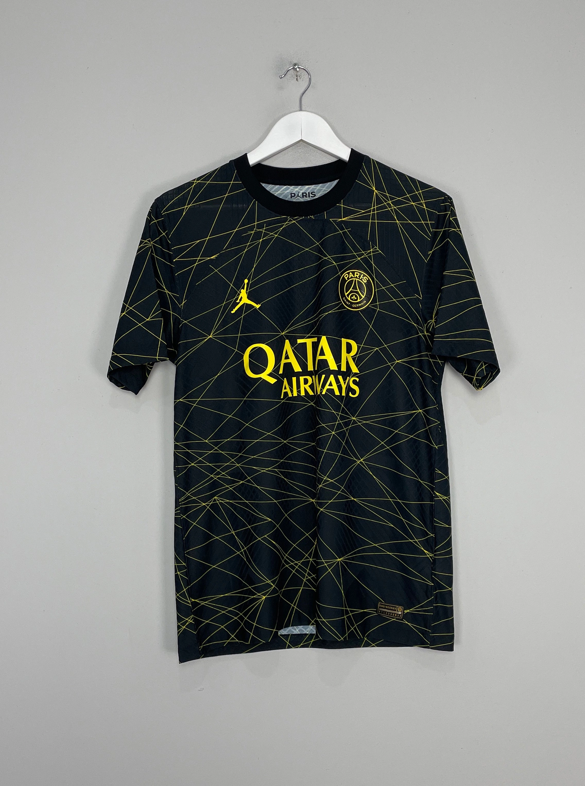 2022/23 PSG MATCH FOURTH SHIRT (M) JORDAN Dynamic Performance Reinforced Hems