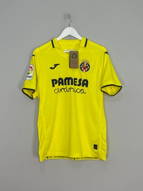 2022/23 Villarreal *BNWT* Home Shirt (Multiple Sizes) Joma Contrast Binding