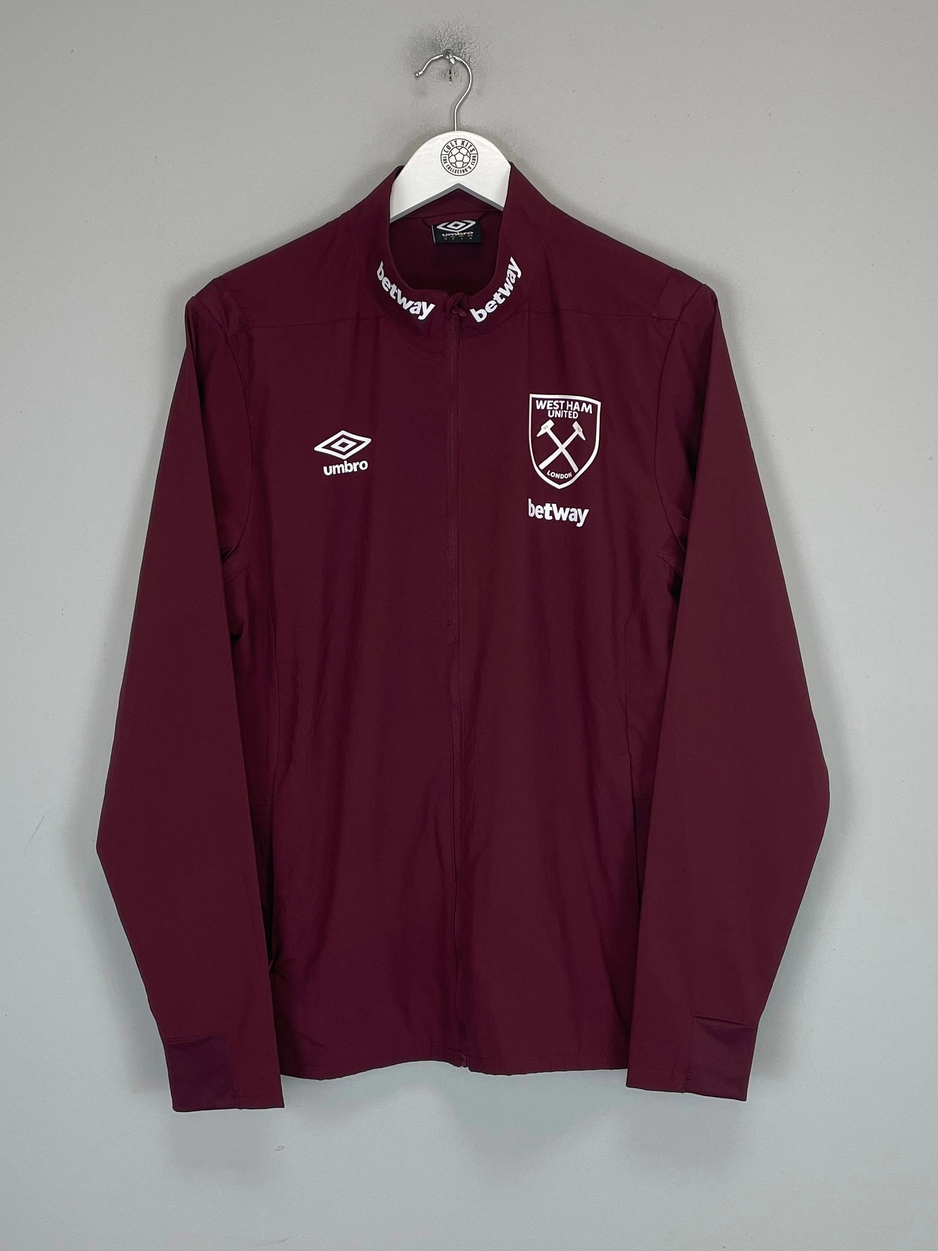 Unique 2022/23 WEST HAM TRACK JACKET (M) UMBRO