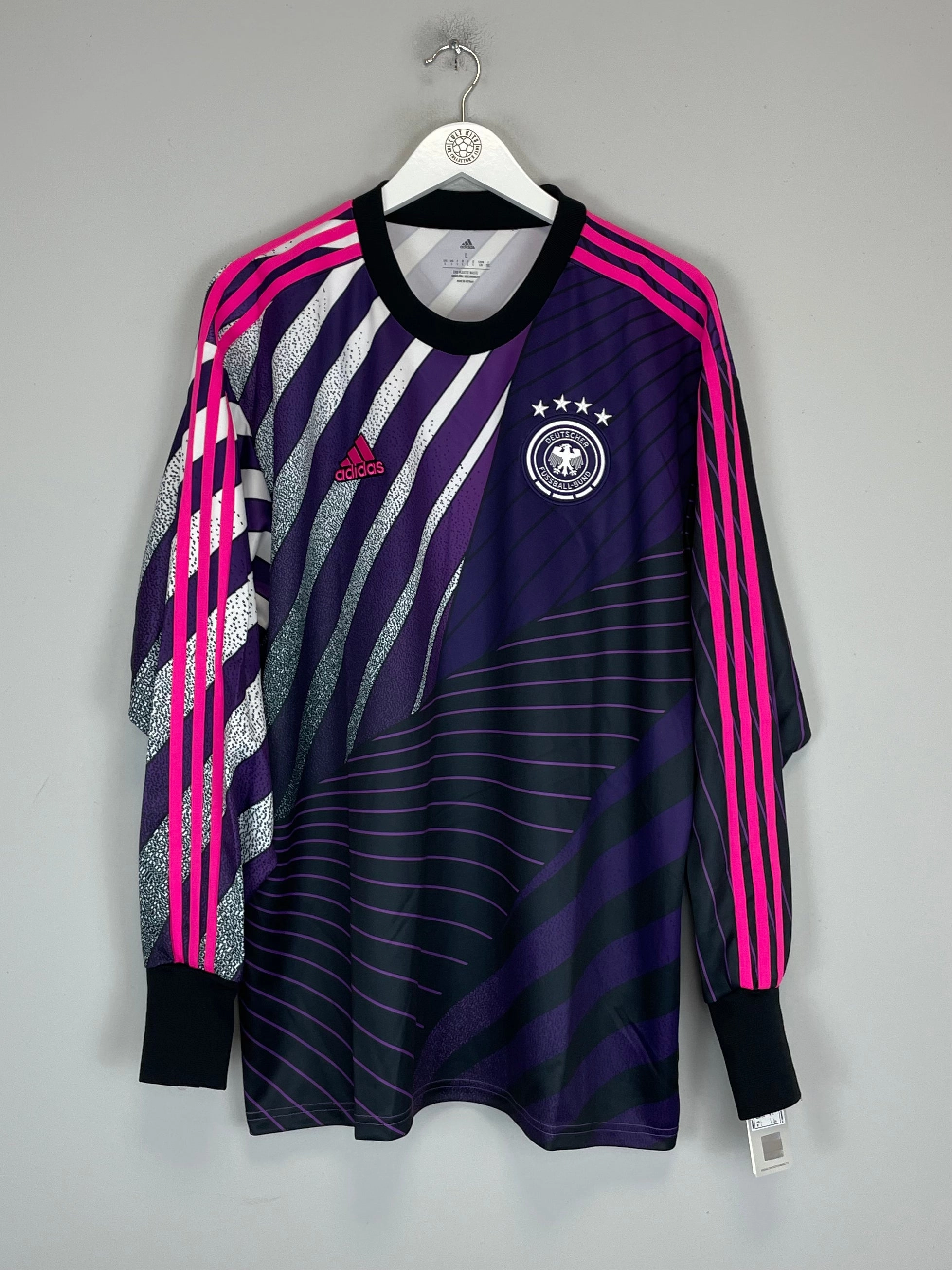 2022 GERMANY *BNWT* ADIDAS ICONS GK SHIRT (L) ADIDAS match day Maximum Comfort