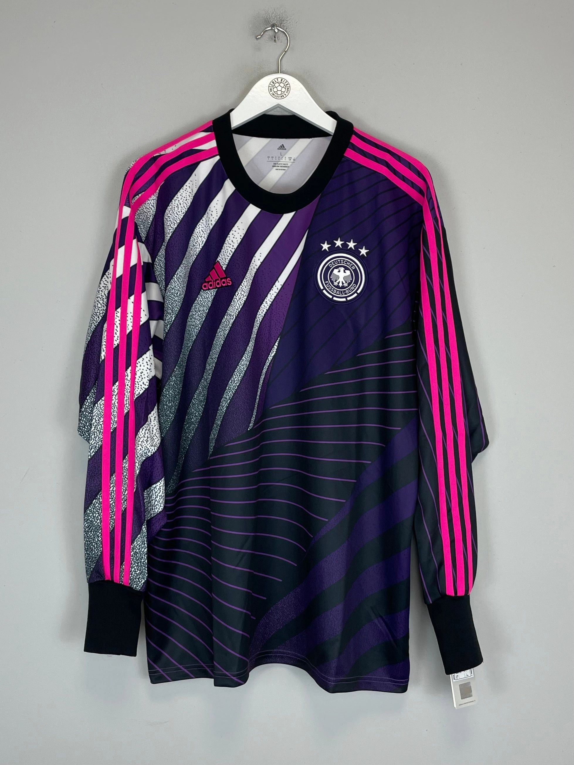 2022 GERMANY *BNWT* ADIDAS ICONS GK SHIRT (L) ADIDAS Performance Fit Base Comfort
