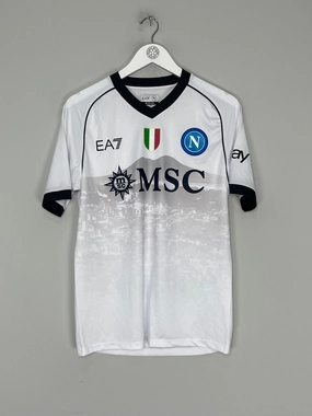 Temperature Regulating Material Easy Care Material 2023/24 Napoli *BNWOT* Authentic Away Shirt (Multiple Sizes) EA7