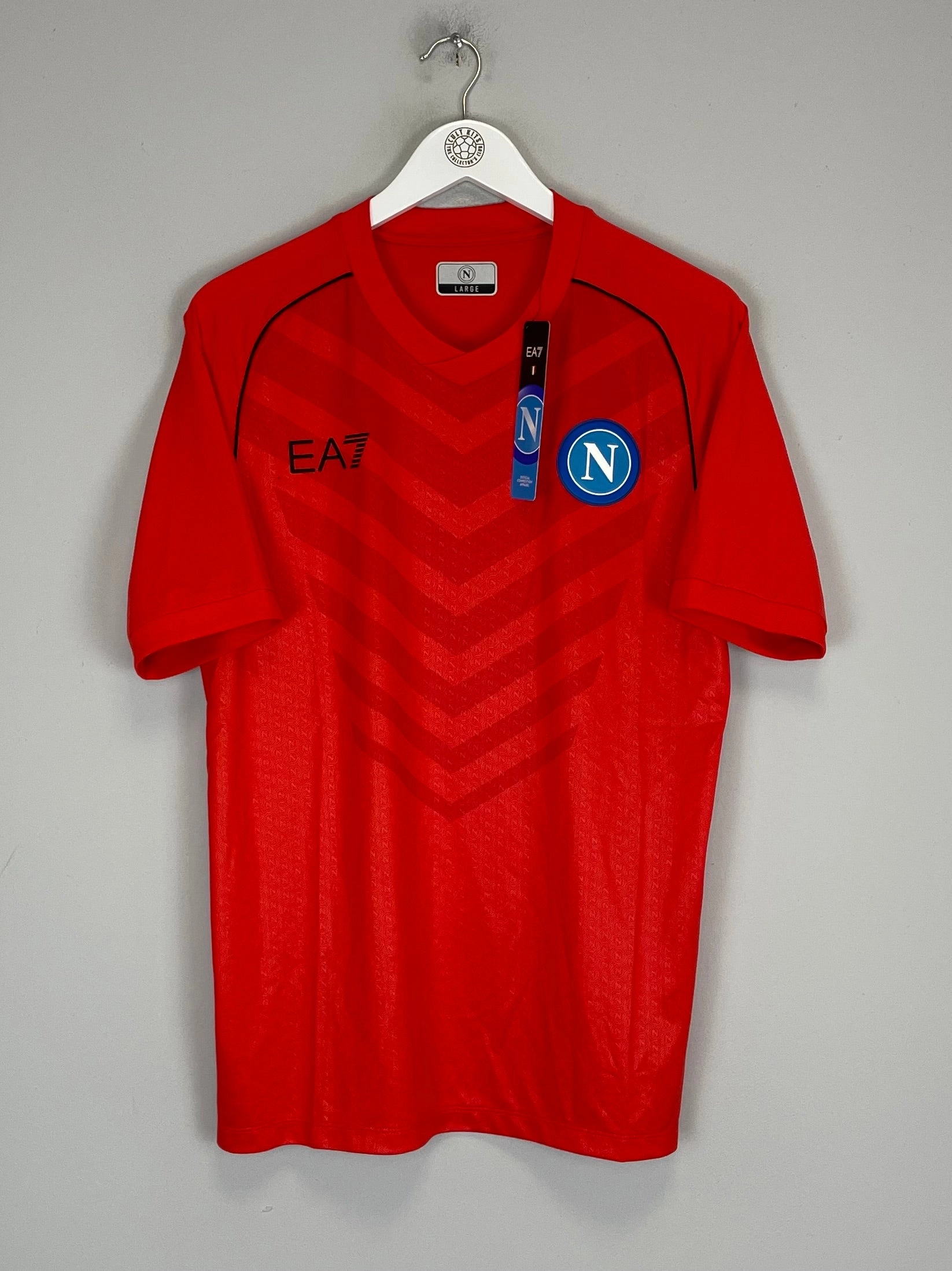 All Day Comfort Fit Sleek lines 2023/24 Napoli *BNWT* GK Training Shirt (Multiple Sizes) EA7